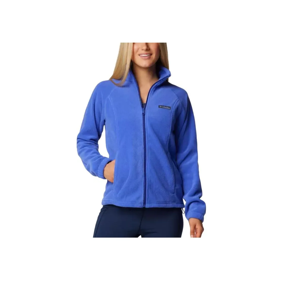 Columbia Benton Springs™ Full Zip Fleece Velvet feel Coat Women's Dark Blue