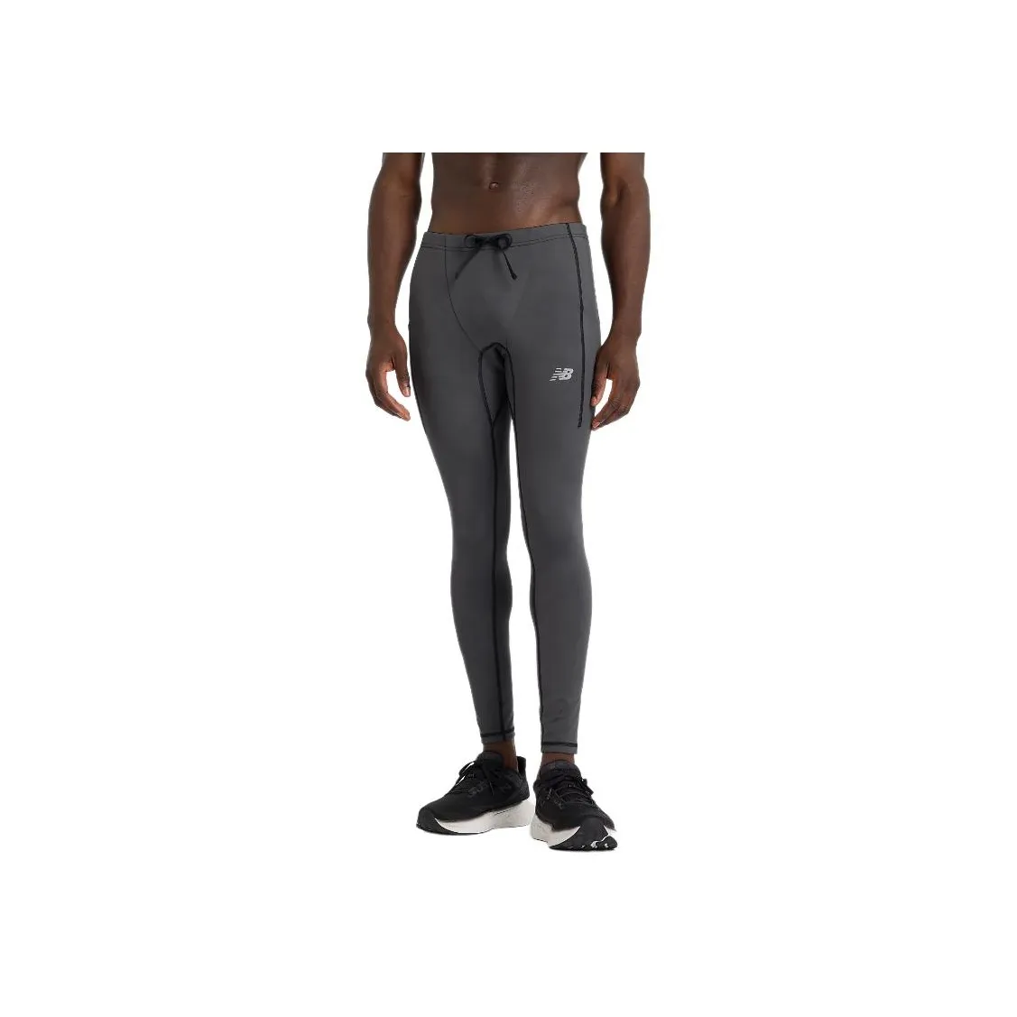 New Balance Athletics Reflective Insulated Pocket TIGHT Sports Pants Men's Gray New Balance Athletics Светоотражающий Утепленный Карман TIGHT Спортивные Брюки Мужские Серый