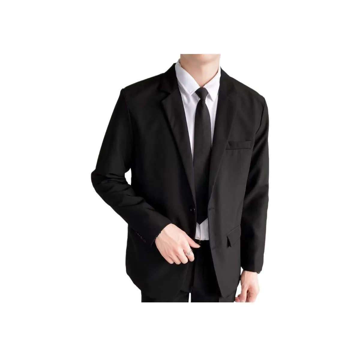 FRQ Business Suits Unisex Black