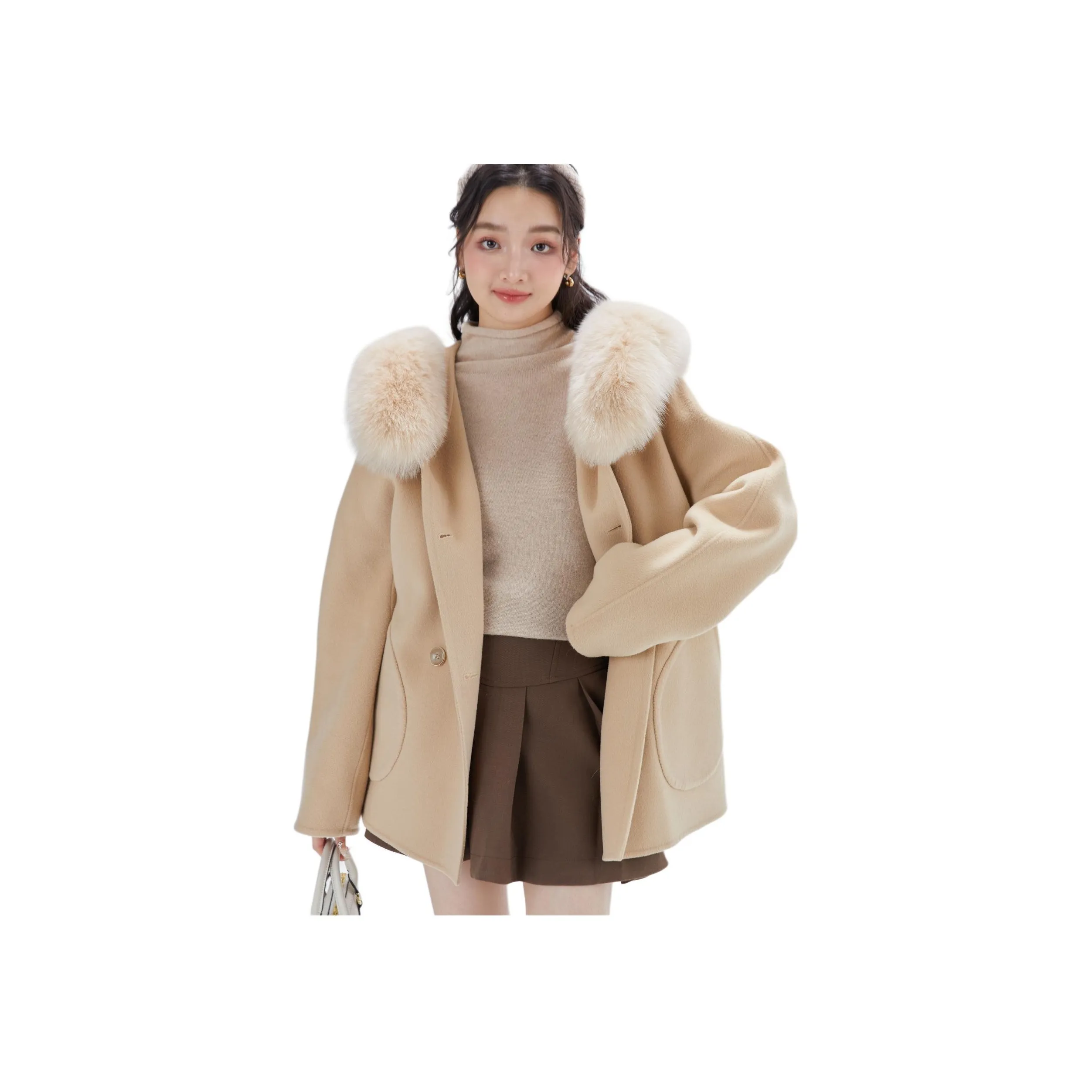 DEAR DEER PUFF Coats Women's