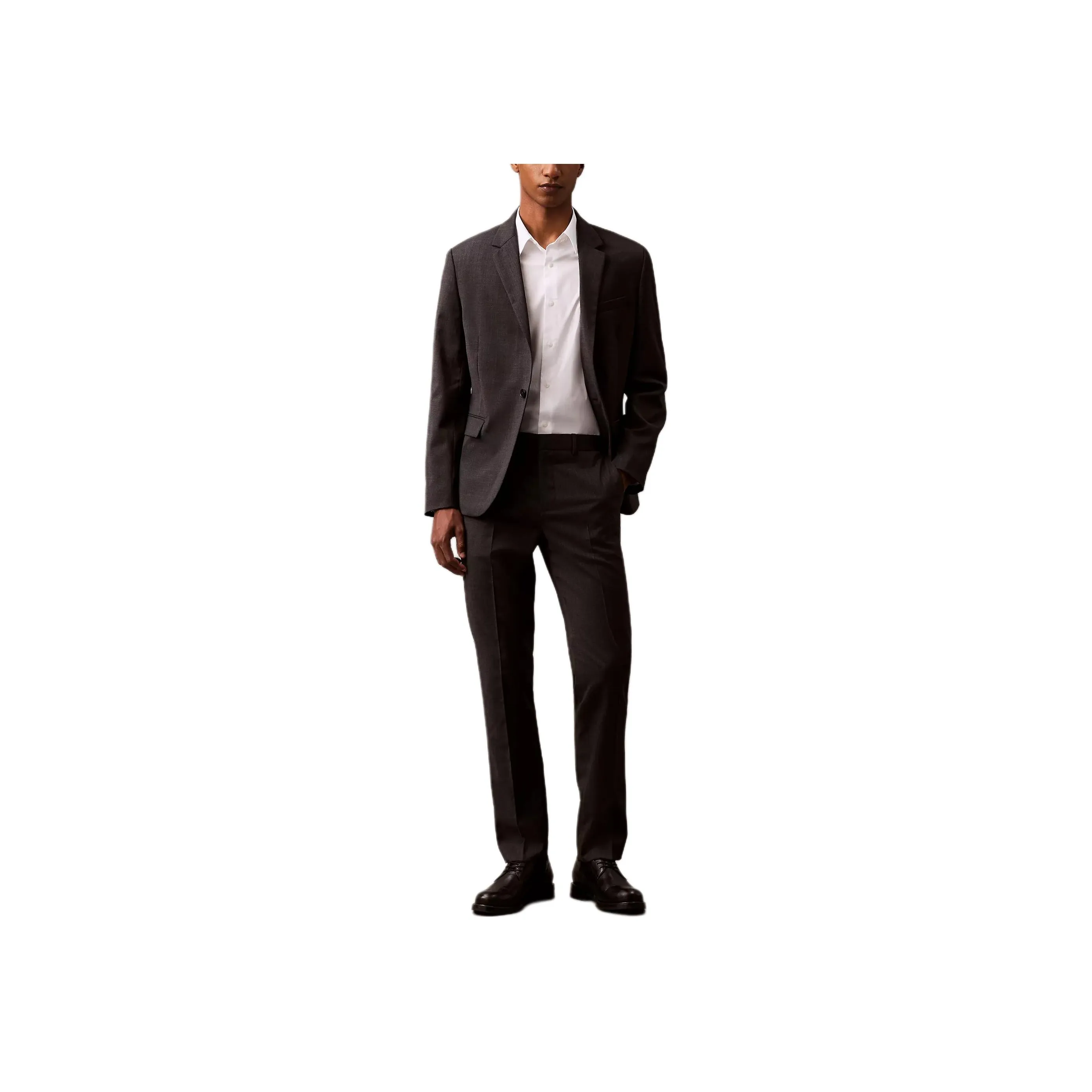 CALVIN KLEIN Suit Trouser Men's Charcoal Gray