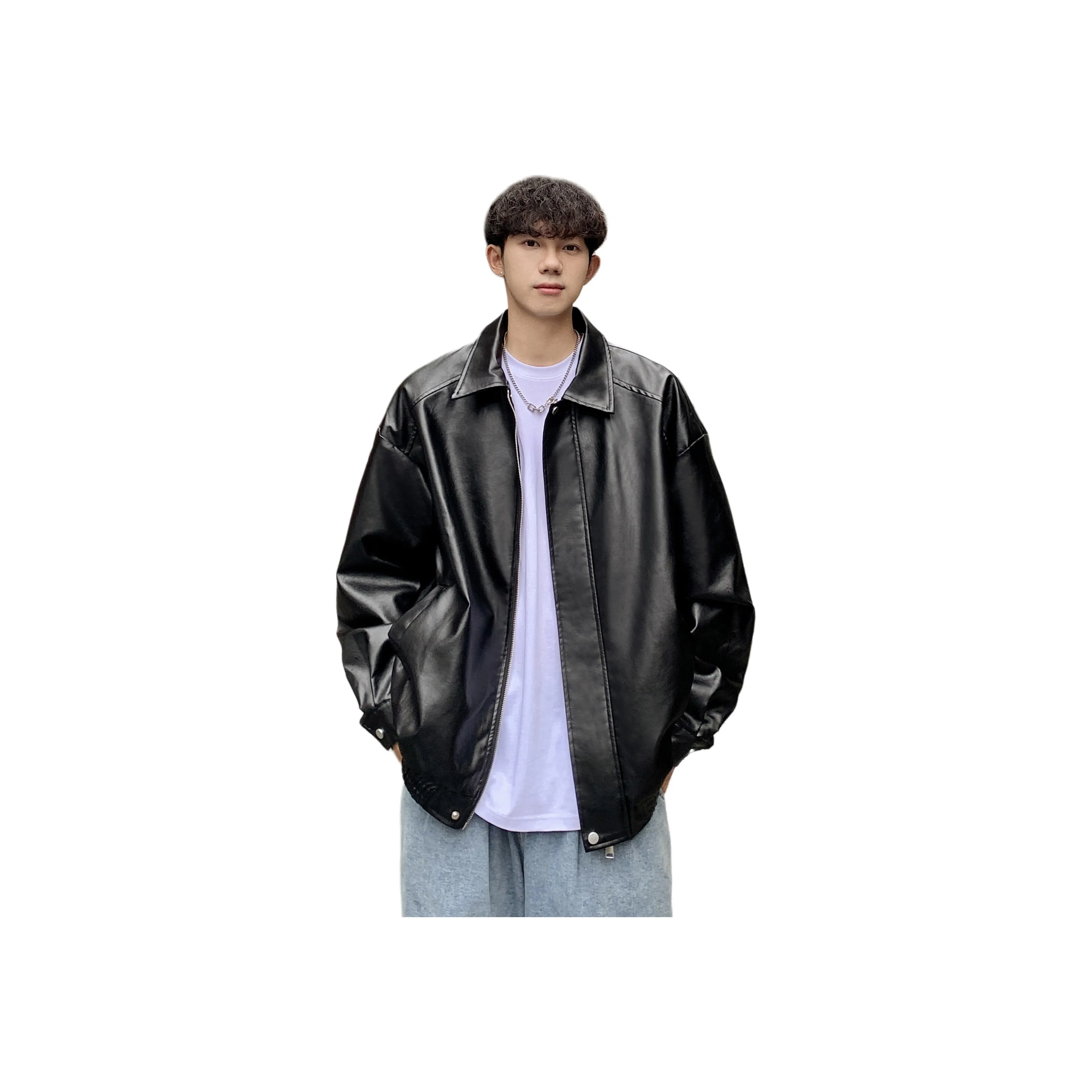 PISYPOX Унисекс Кожаные куртки