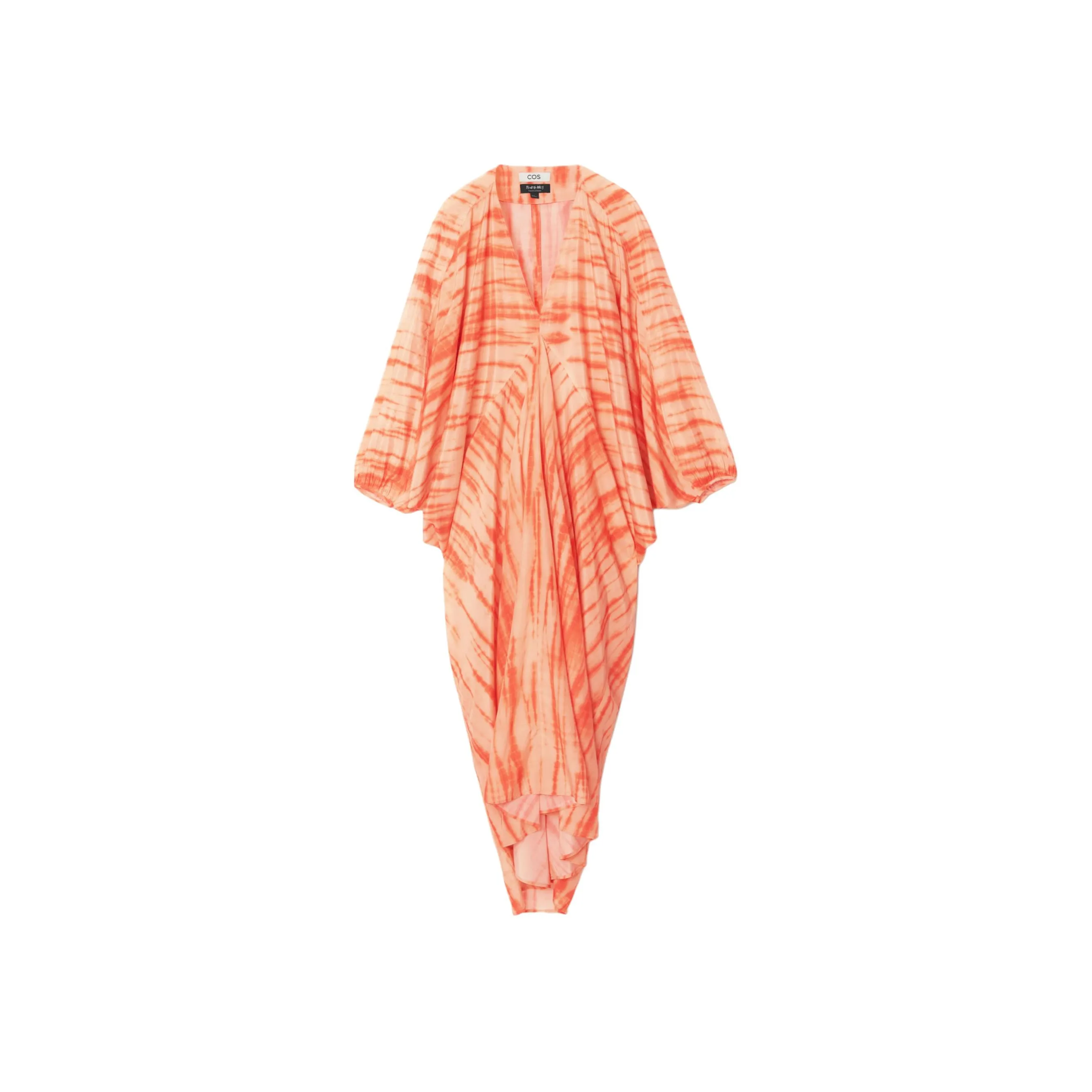 COS x TABATA SHIBORI Long Sleeved Dresses Women's Orange