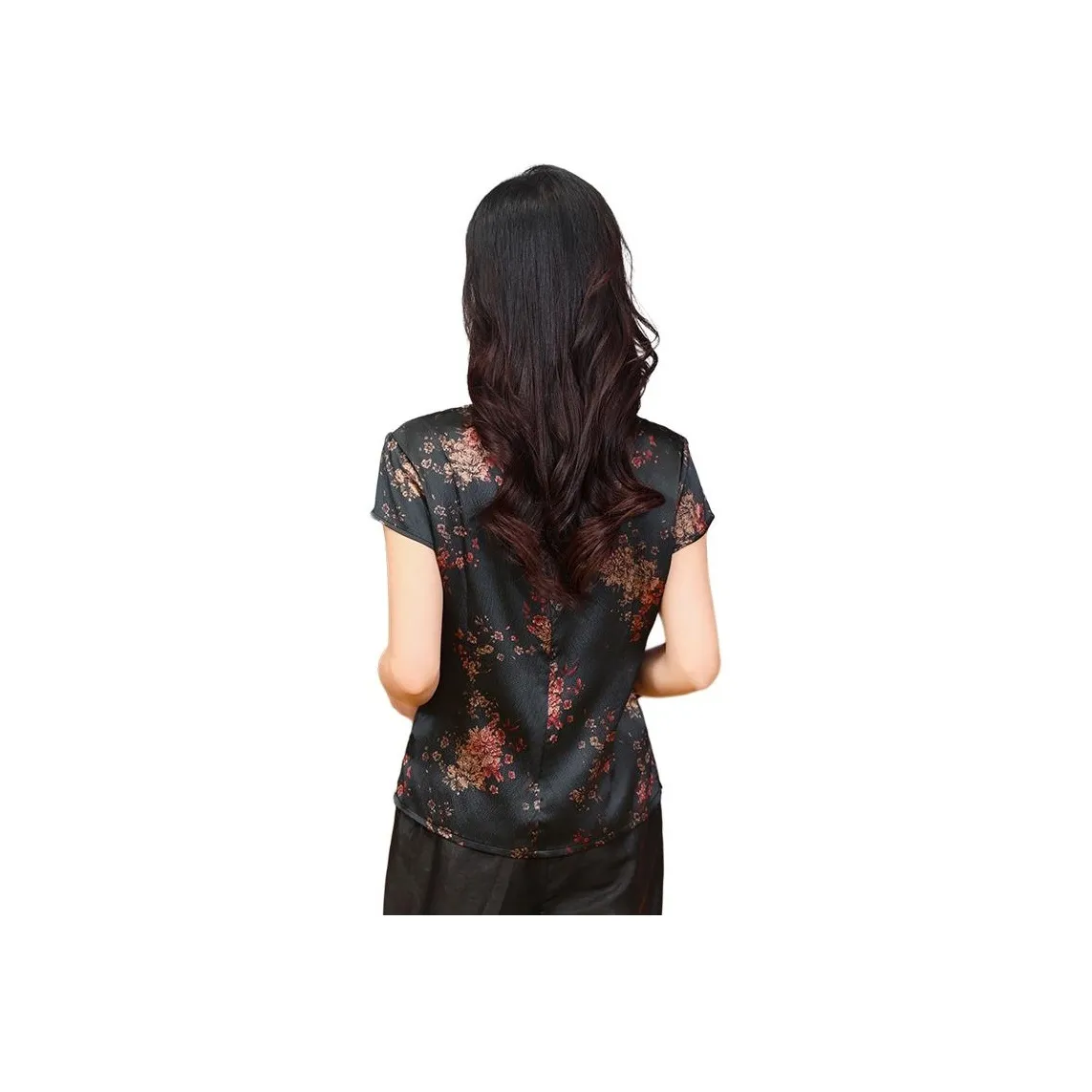 Yi Mengyuan Silk Shirt Women's Image Color