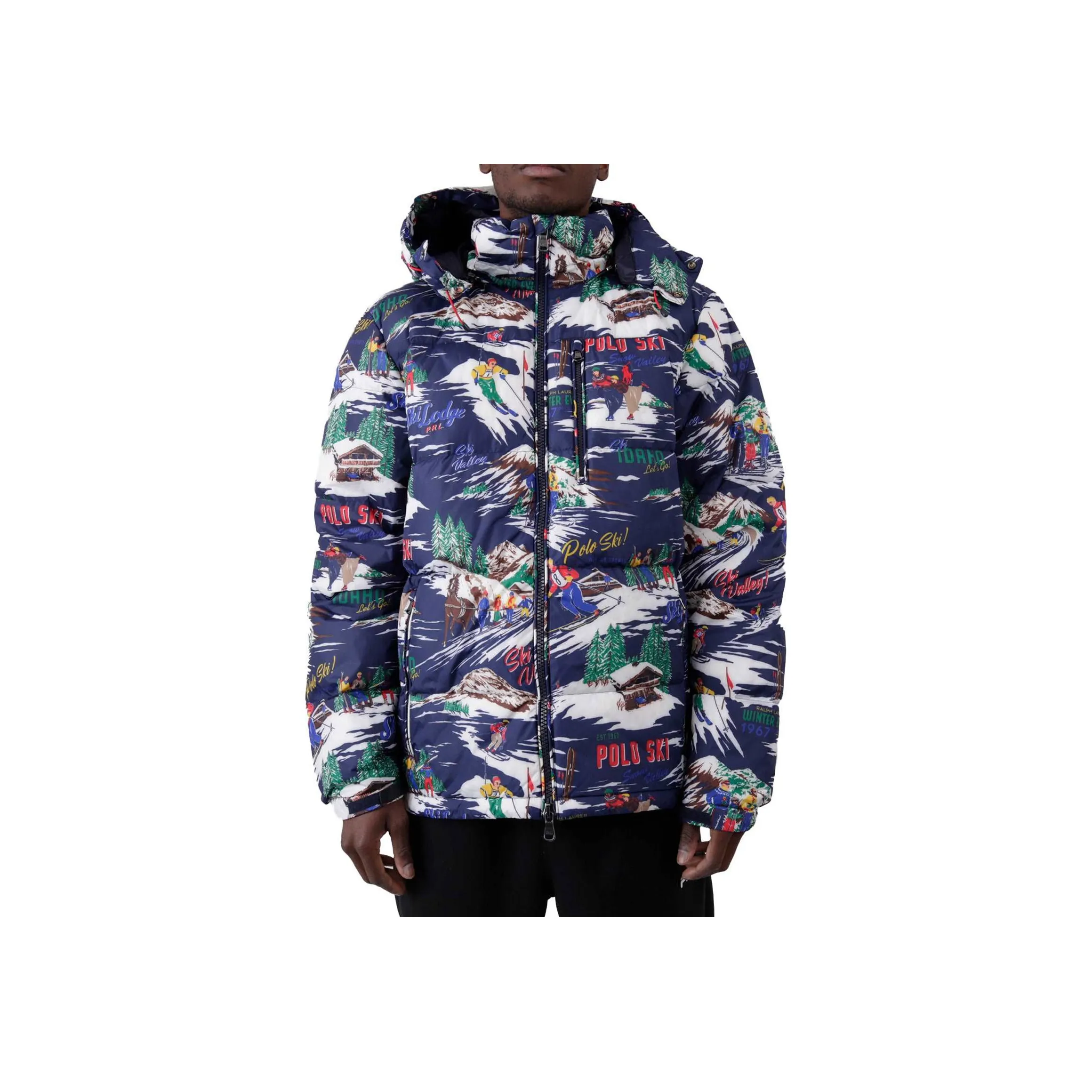 Polo Ralph Lauren Down Jacket Men's Multicolor