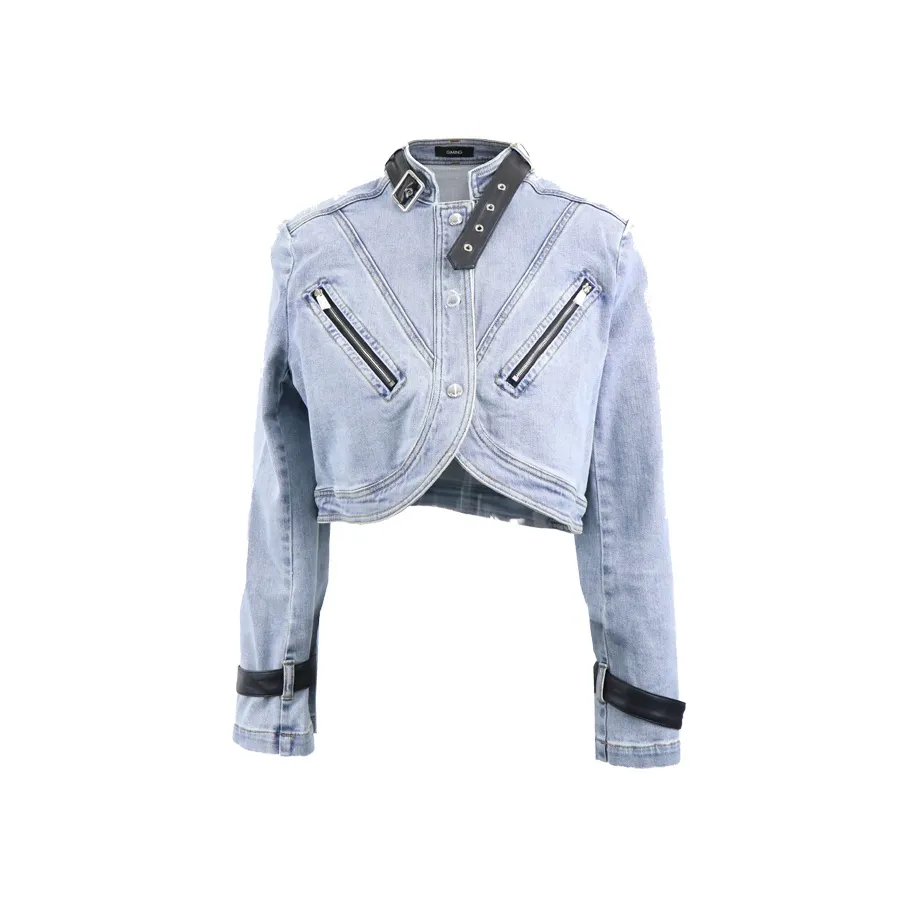 GIMING Denim Jacket Women's Blue