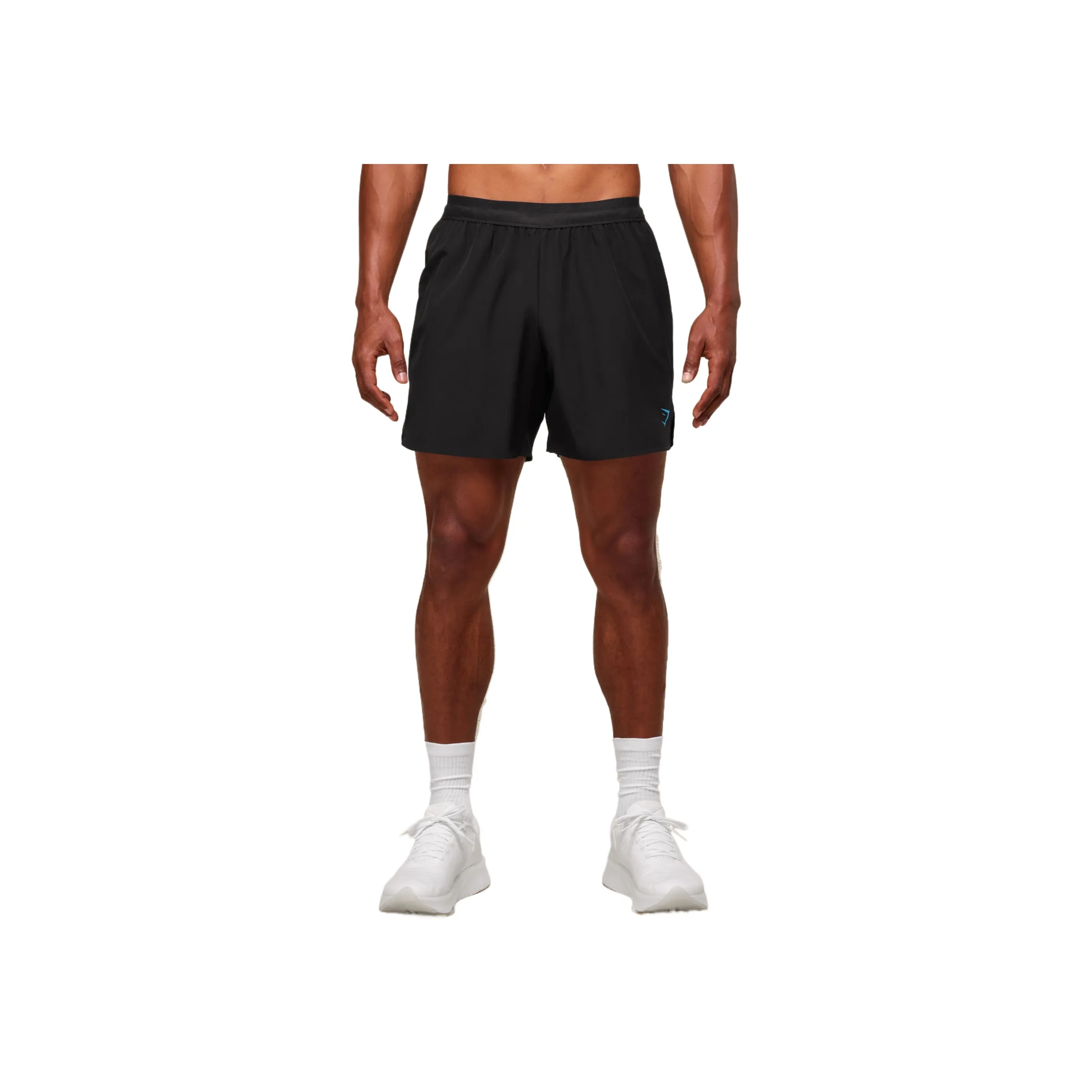 GYMSHARK Спортивные шорты Мужские Черные