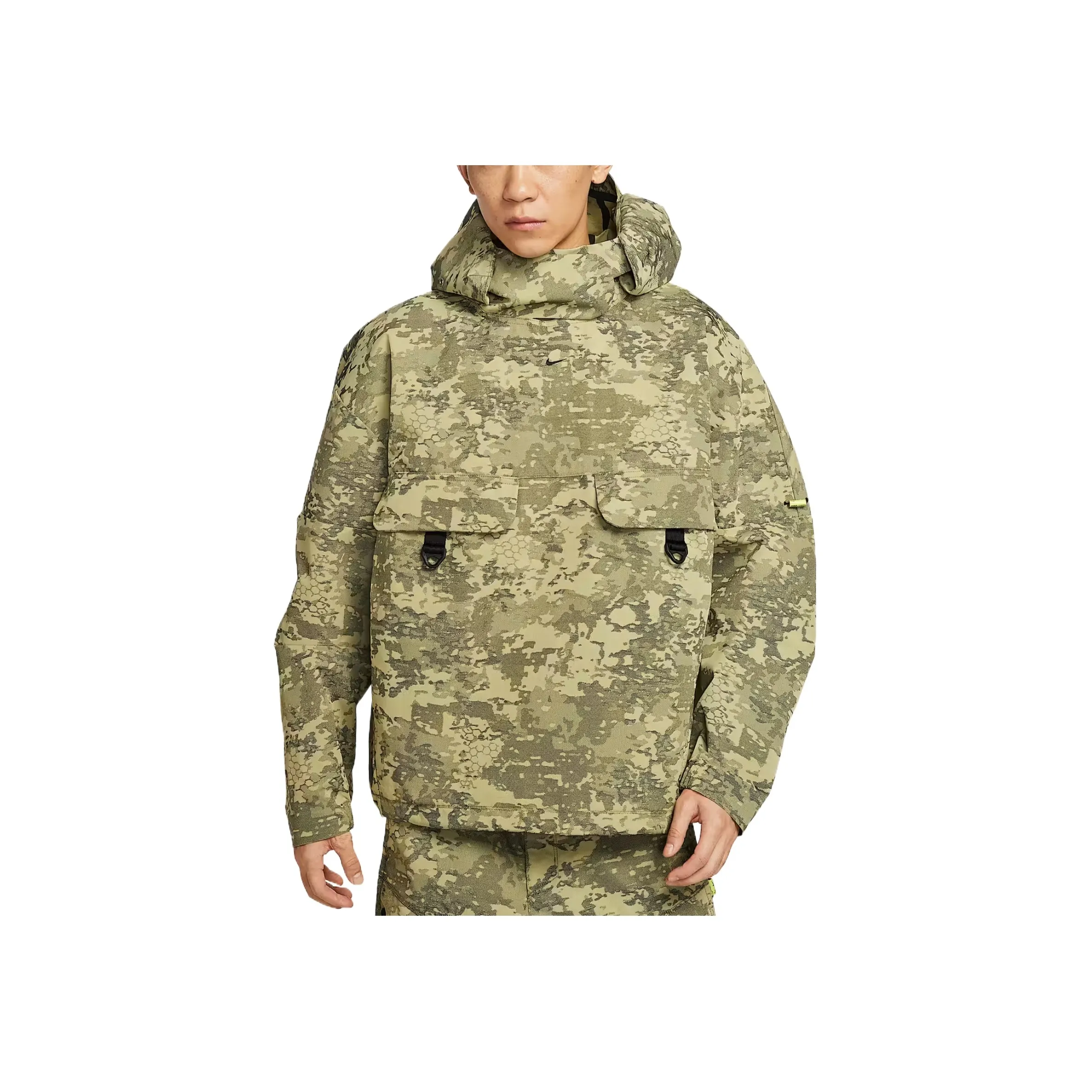 Nike Оливково-зеленый Мужские Куртки