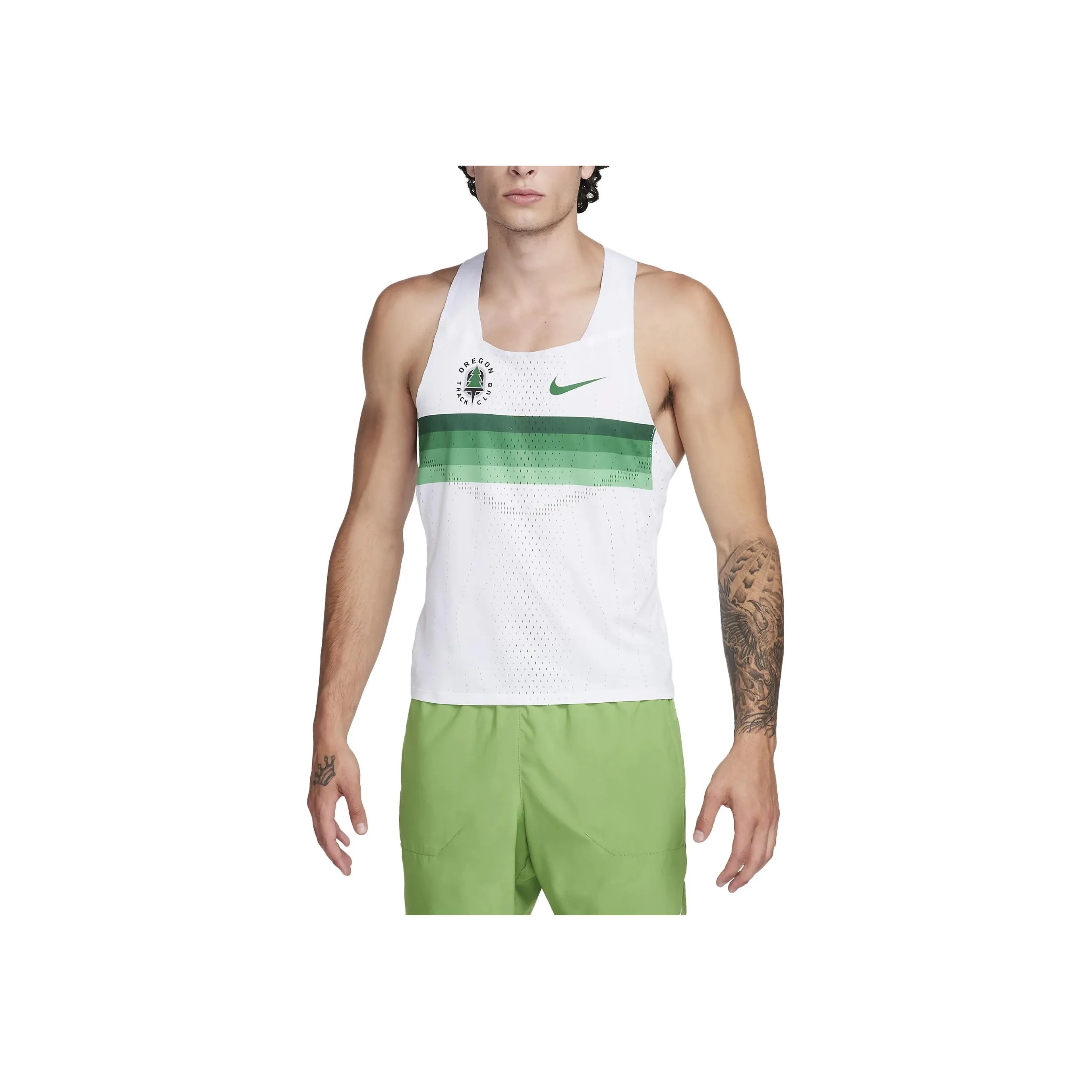 Nike Oregon Track Club Singlet Running Dri Fit Adv Vest