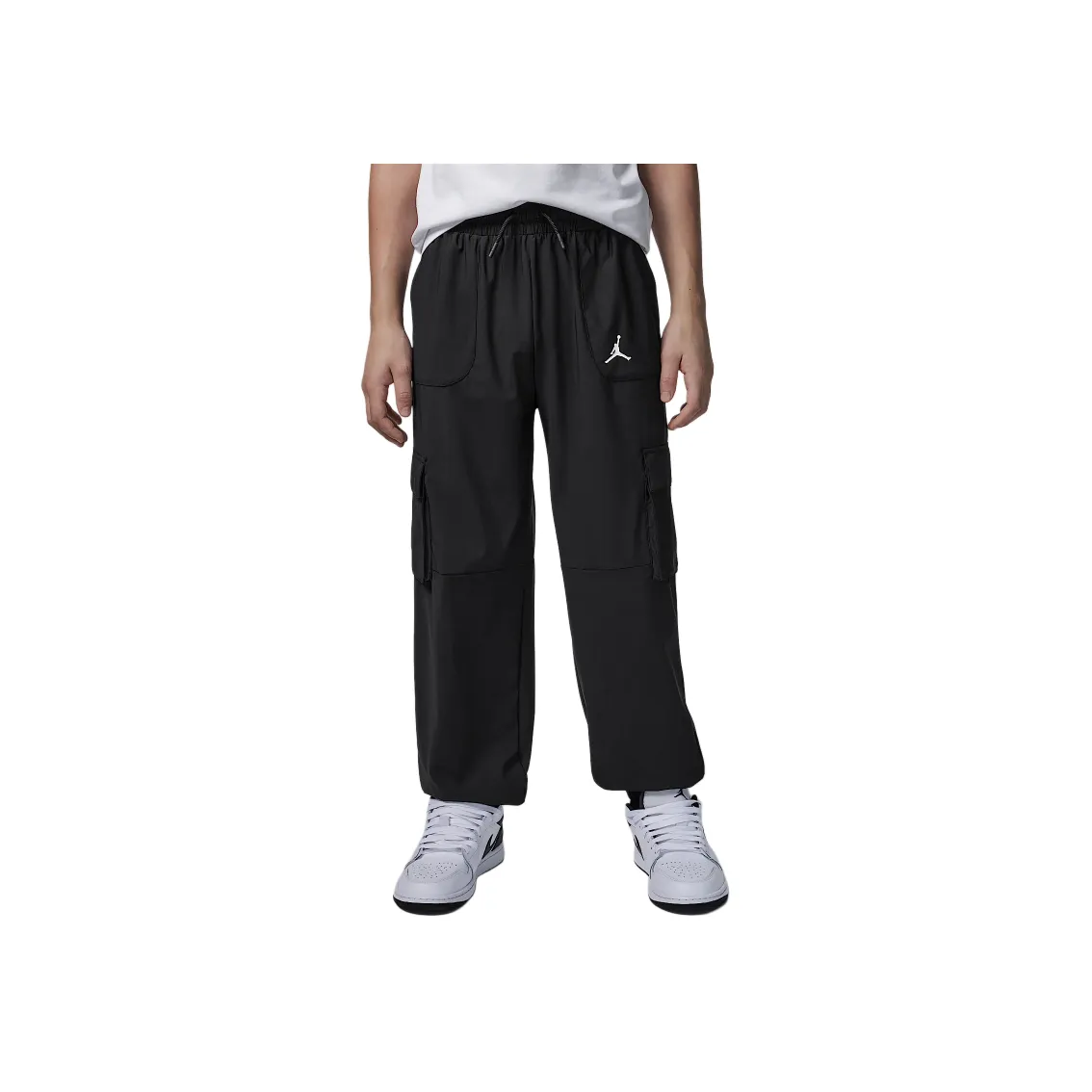 JORDAN Черные Унисекс Карго Брюки