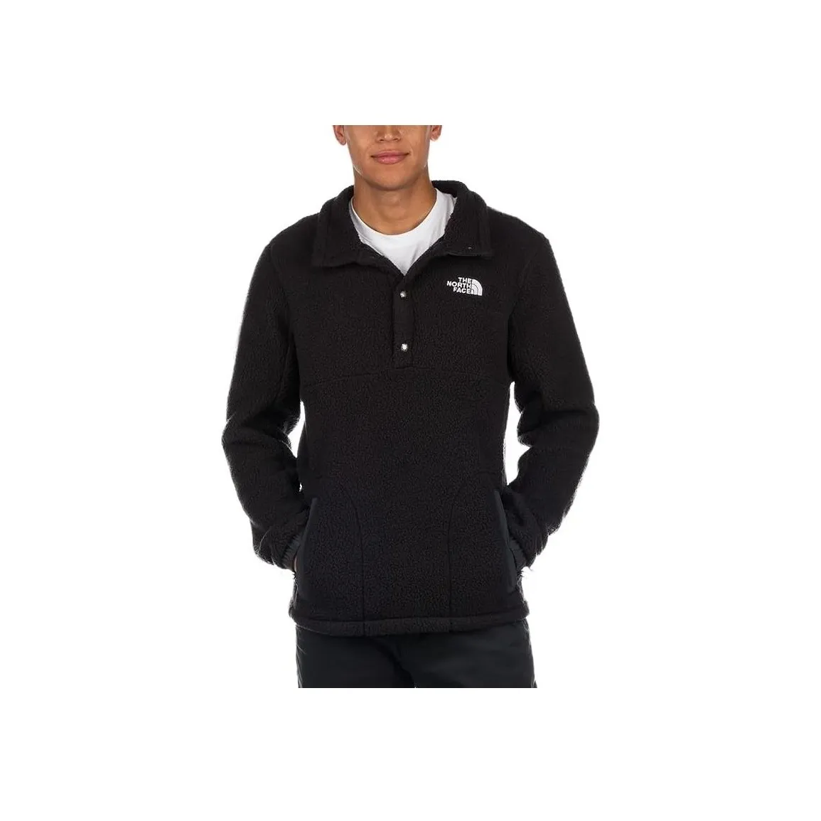 THE NORTH FACE Parkview 1/4 Snap Fleece Sweatshirt Men's Black