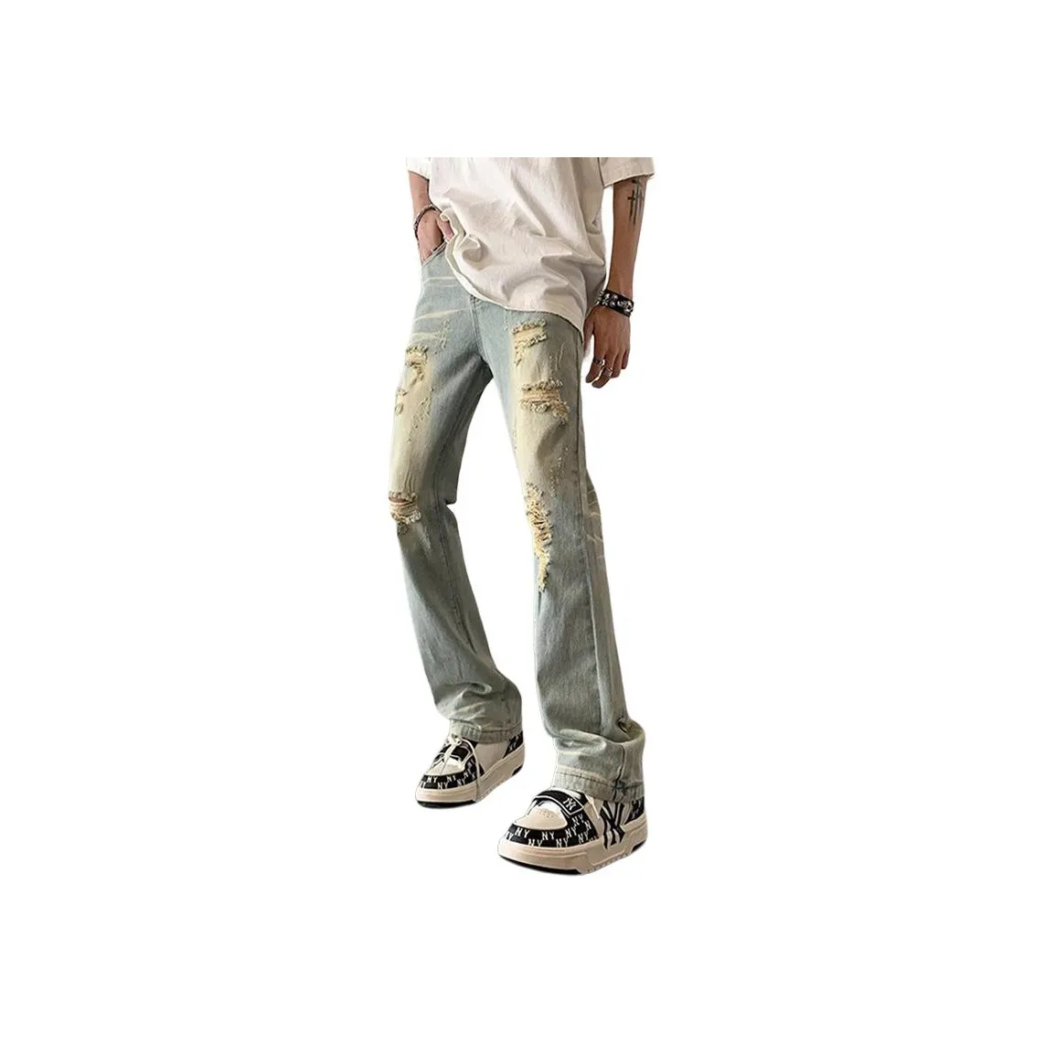 UOOHE Унисекс Джинсы