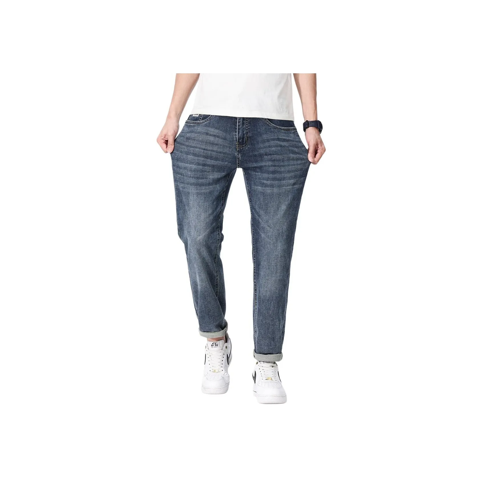 JEANSWEST Светло-синие мужские джинсы