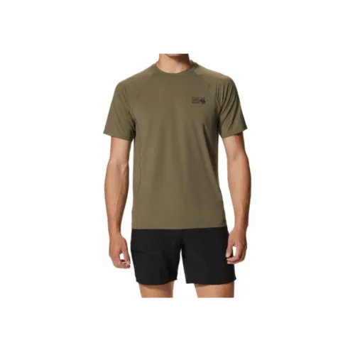MOUNTAIN HARDWEAR Каменно-зеленая Мужская рубашка T