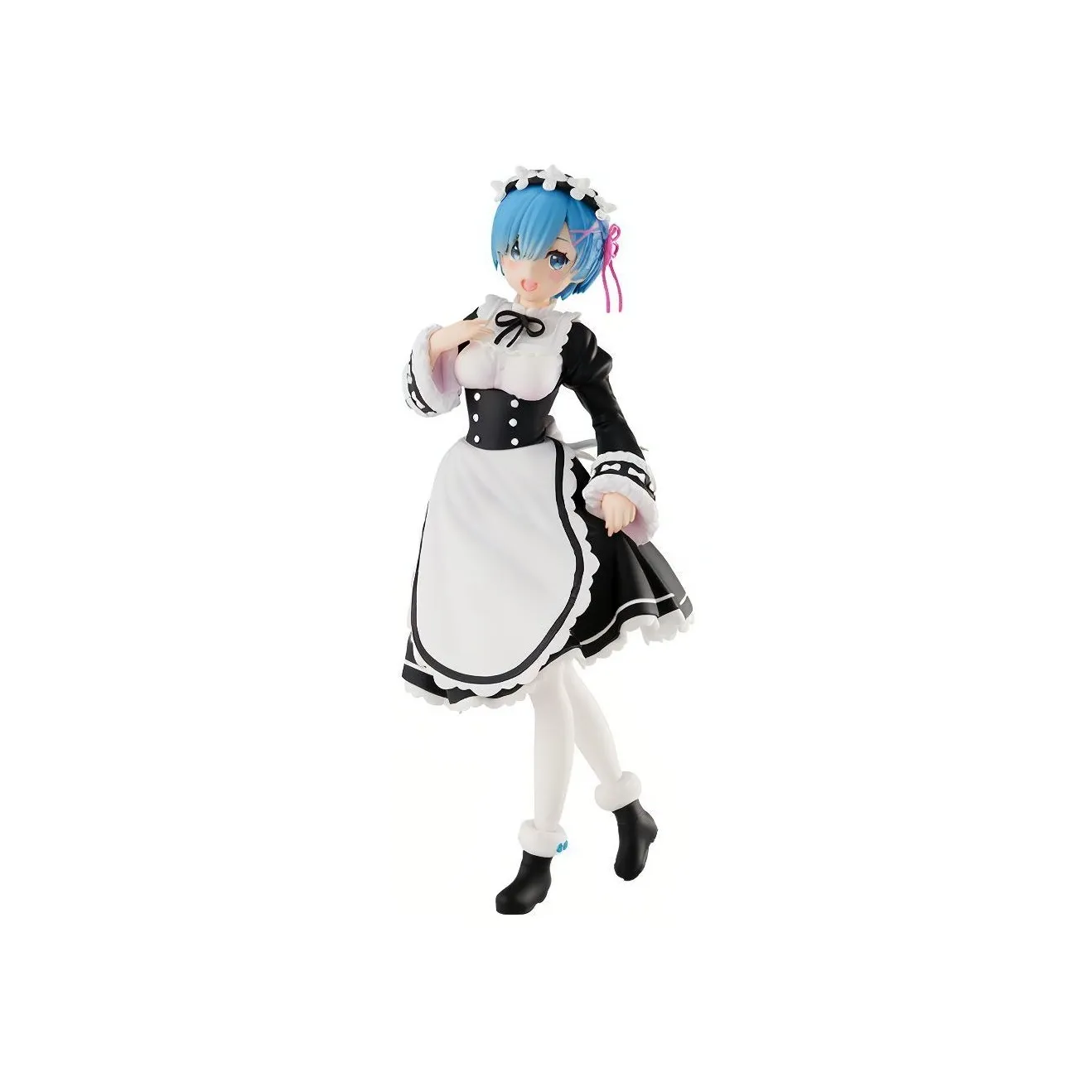 GSC Rem Pop Up Parade Re  Zero Starting Life In Another World Ice Season Outfit Reissued Version Scale Figures 17cm