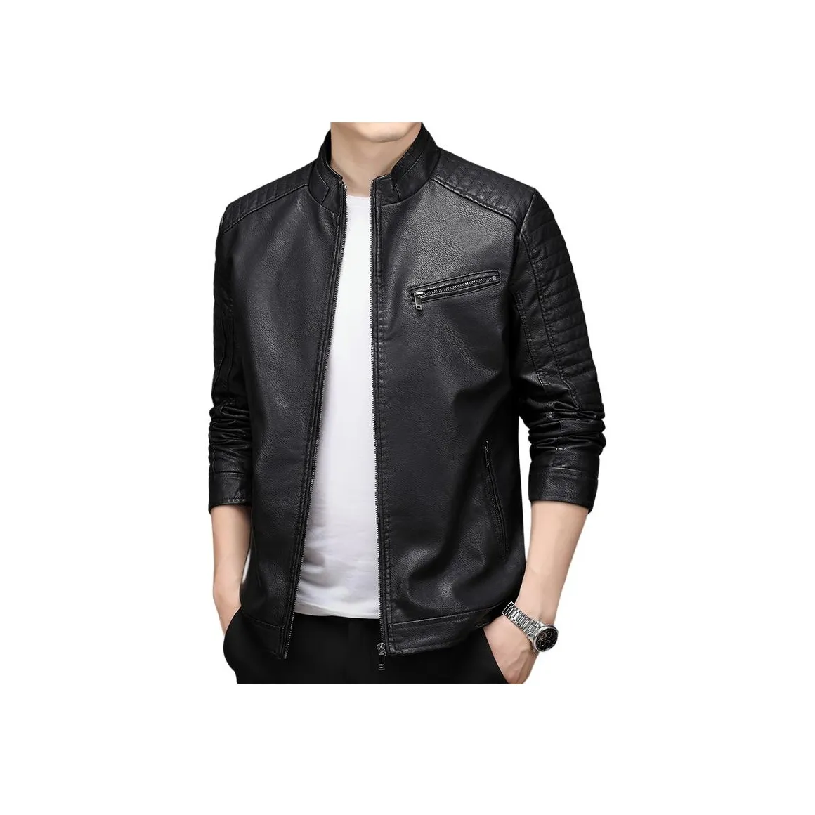 PIERRE CARDIN Кожа Куртка Куртка Унисекс