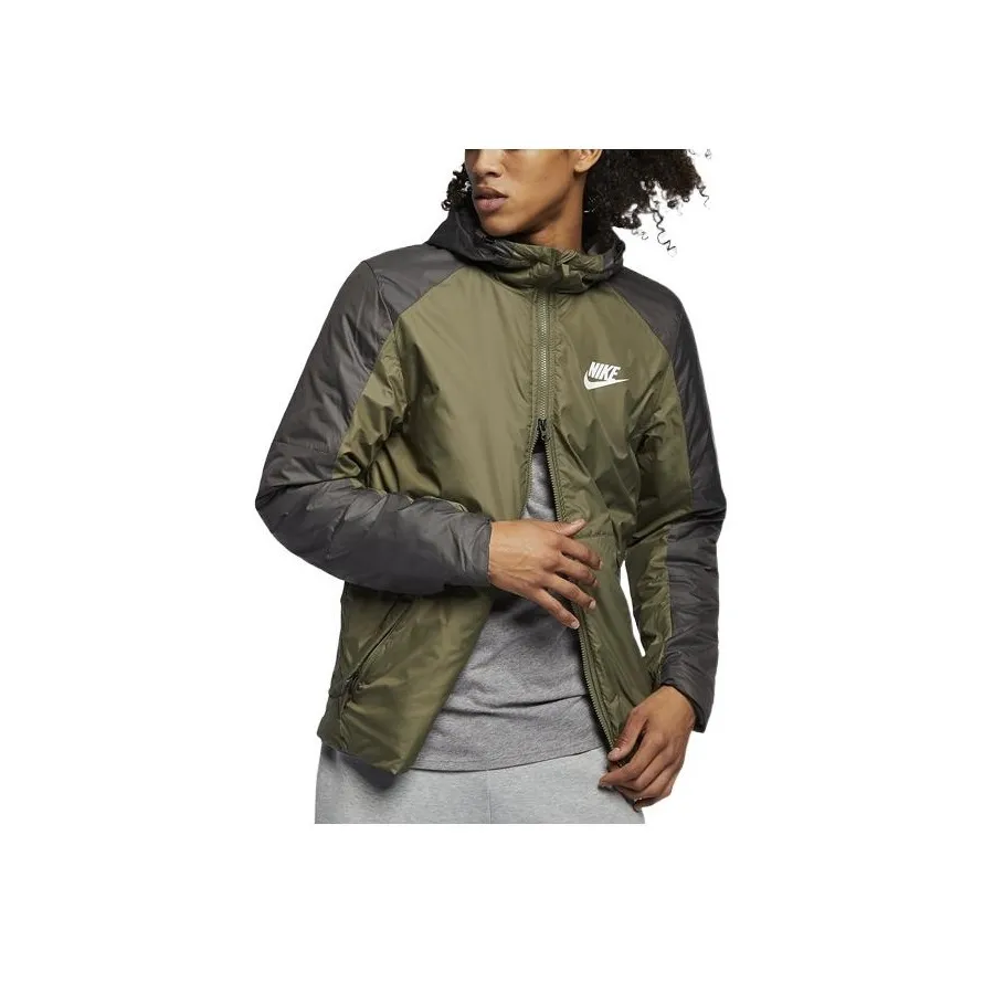 Nike Puffer Jackets Men's Army Green
