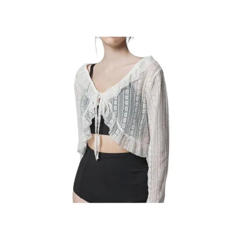 VIKINI VENDER SWIM WEAR BEACH WEAR Белый Женские Трикотаж