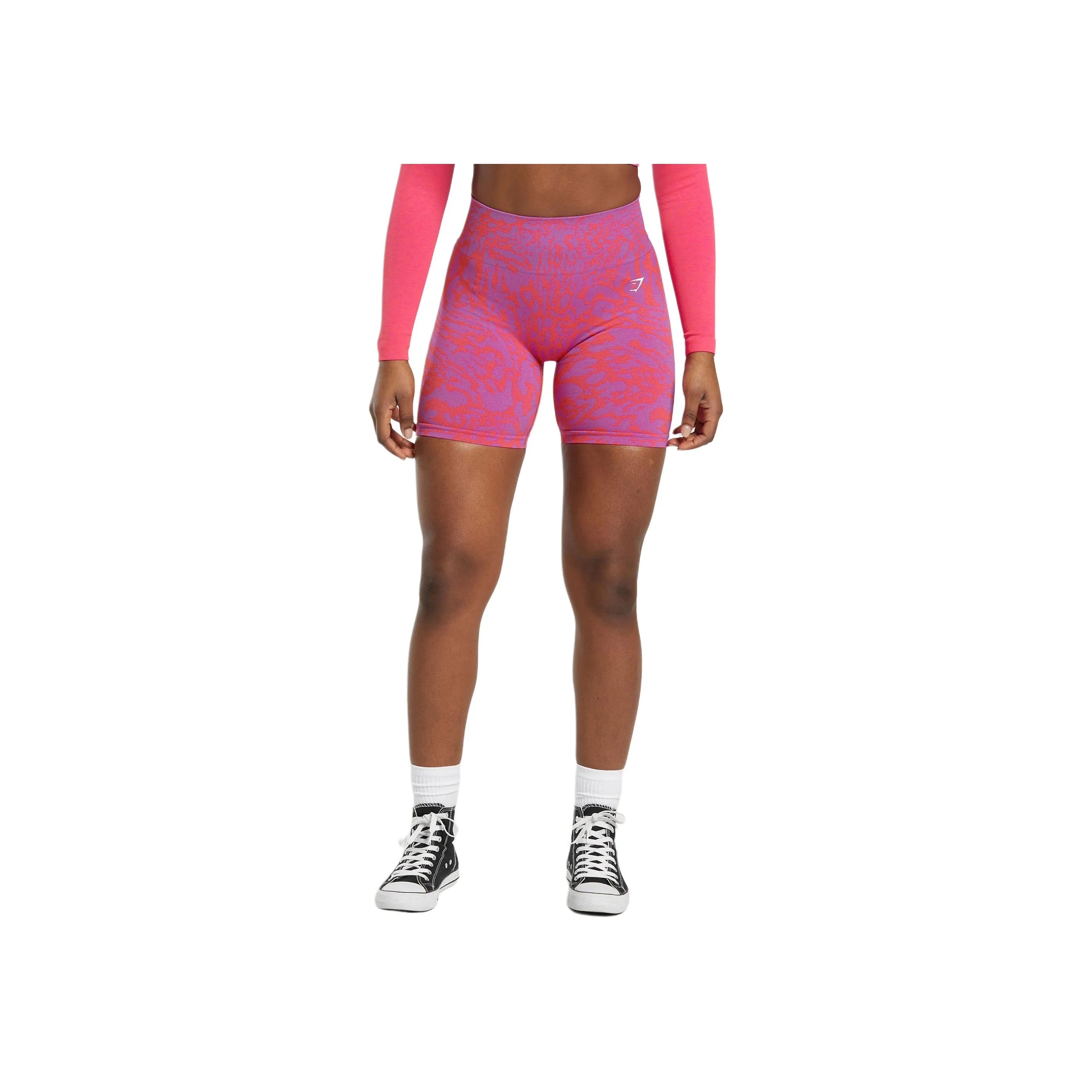 GYMSHARK ADAPT SAFARI Sports Shorts Women's Shellie Pink