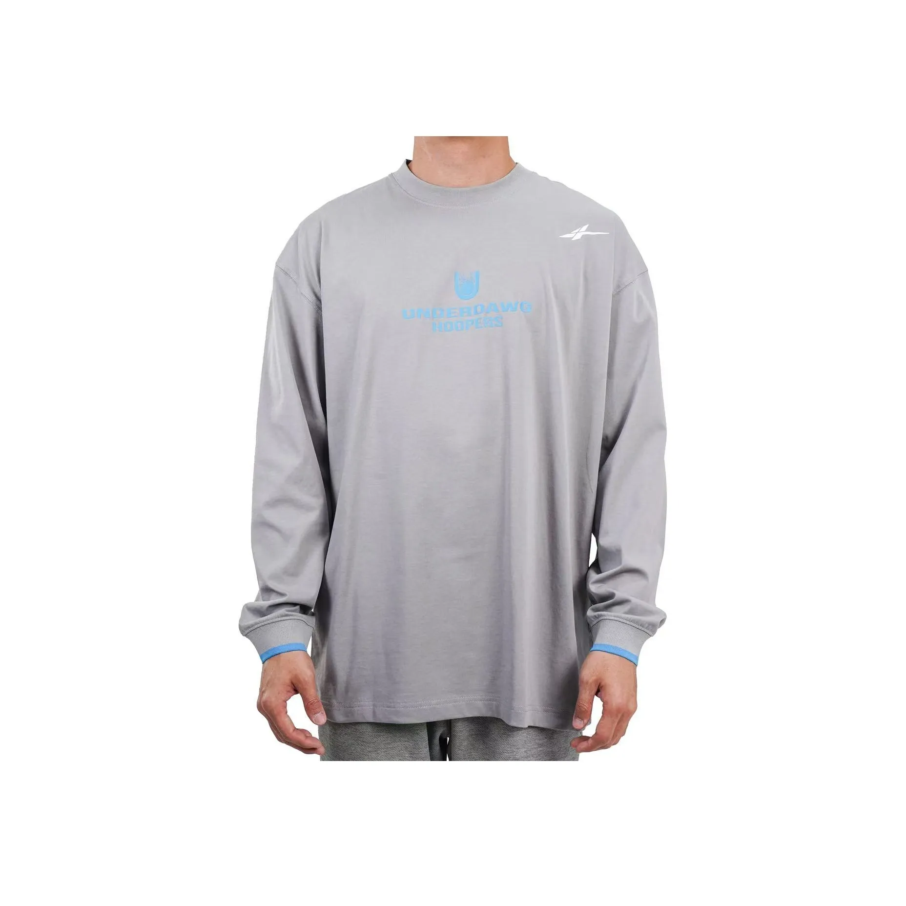 Serious Player Only x UNDERDAWG HOOPERS T-Shirt Унисекс Серый