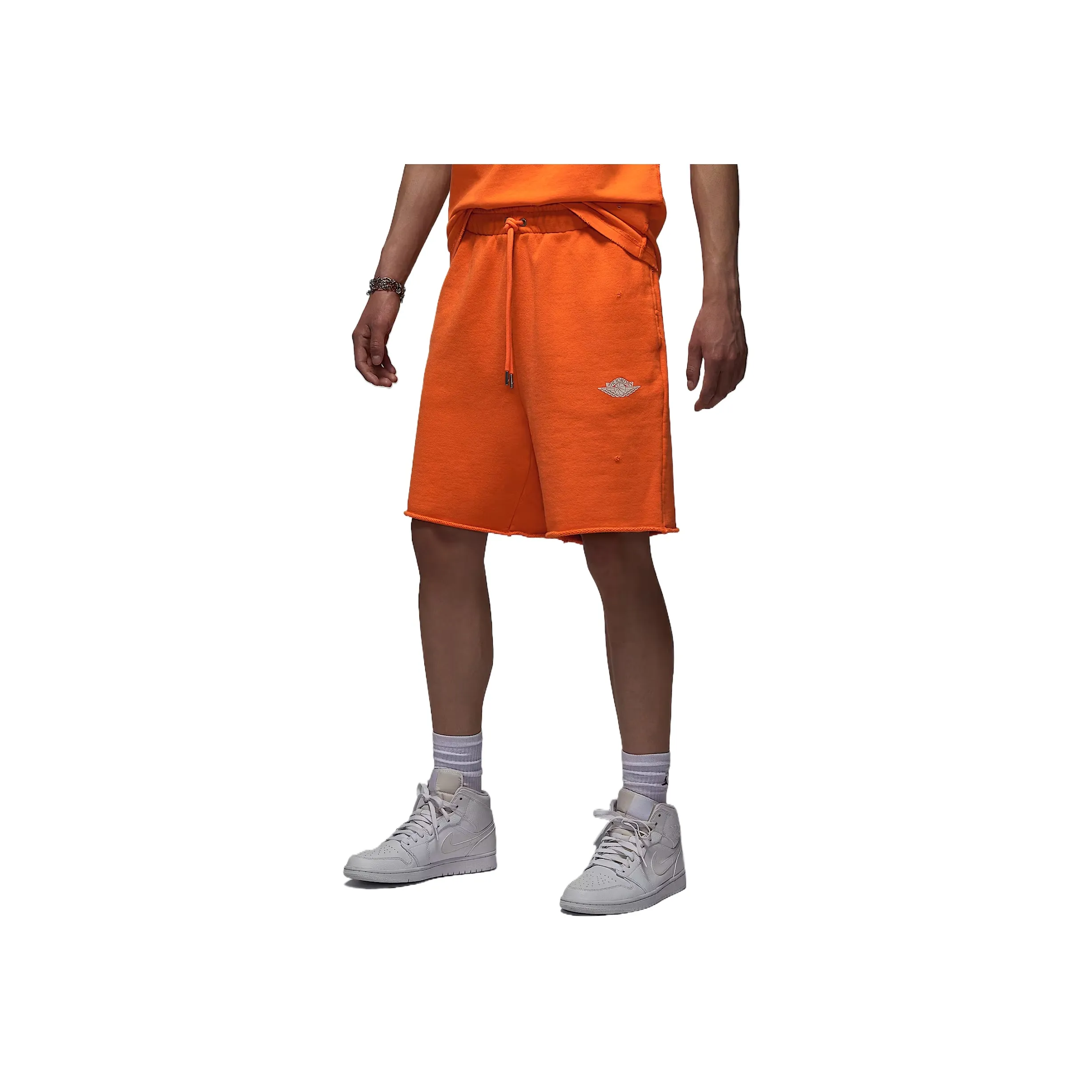 Jordan Air Свежий Апельсин Парусный Белый Мужские Повседневные Шорты