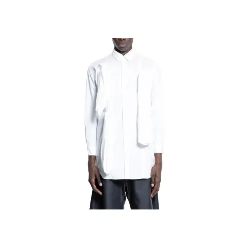 COMME Des GARCONS HOMME PLUS Белый Мужские Рубашки