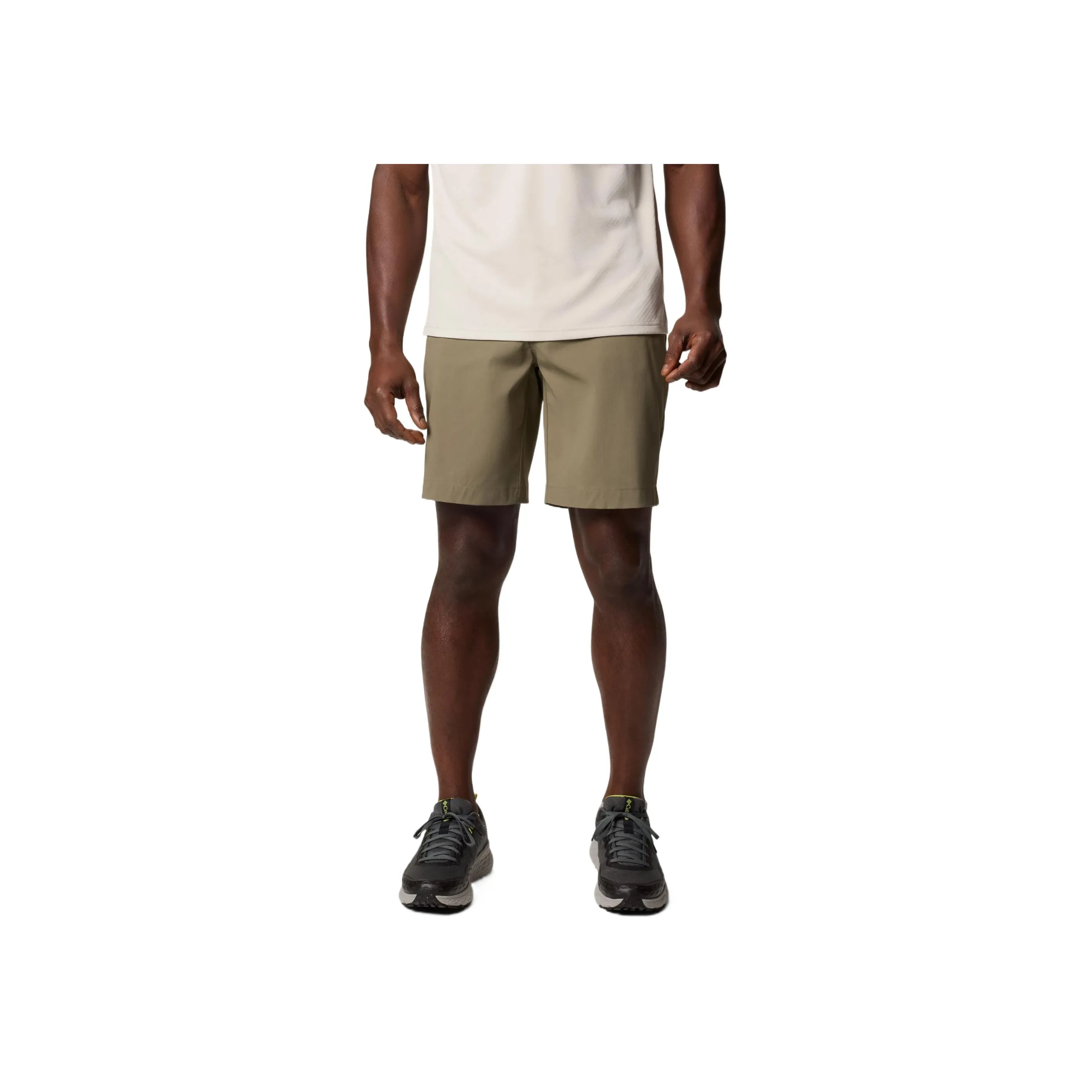 Columbia Tech Trail Casual Shorts Men's Stone Green