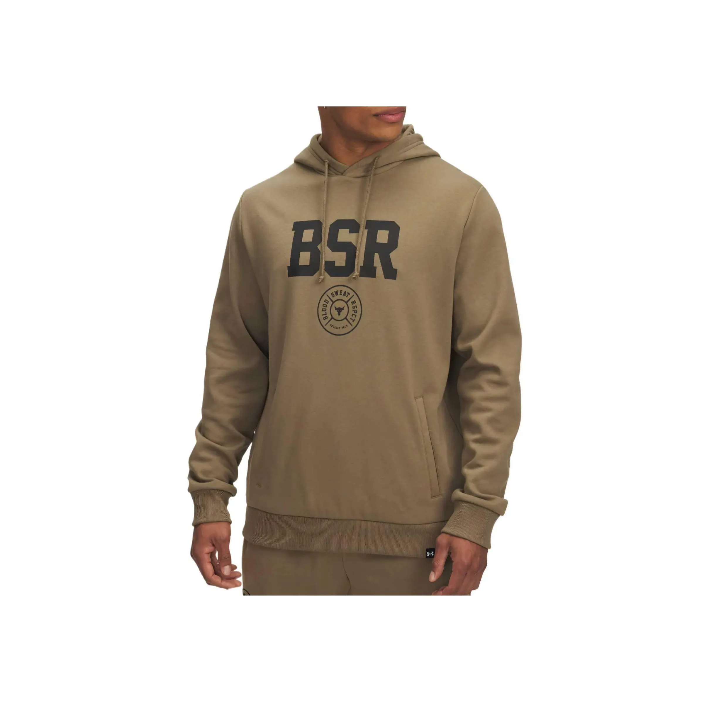 Under Armour ProjectRock Sweatshirt Men's Brown