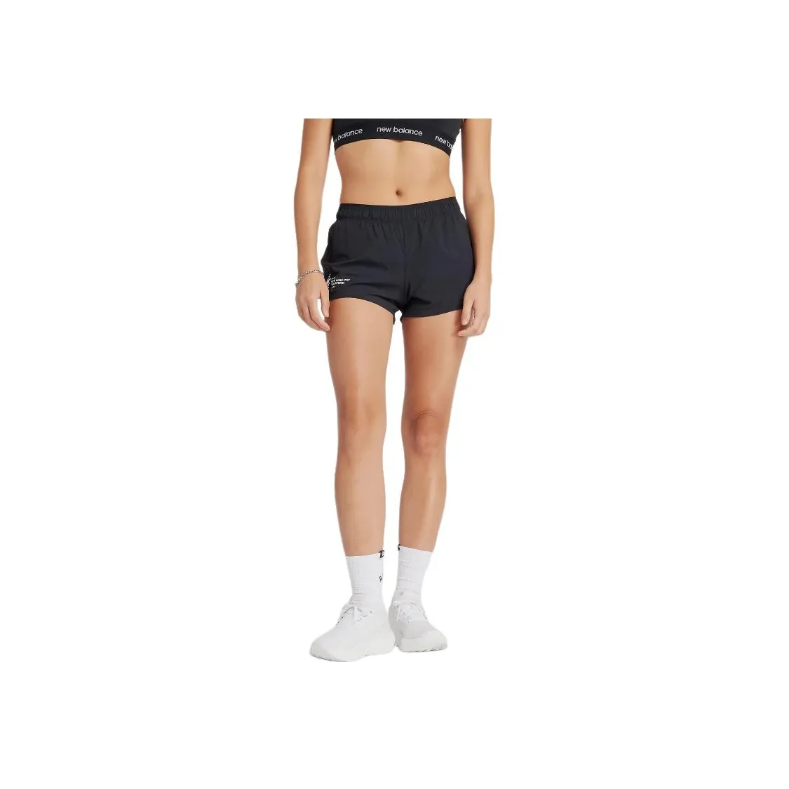 New Balance Rc Elastic waistband Logo Shorts