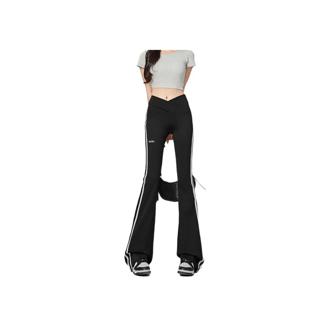 FOREVER 21 Compression Leggings Women's Black