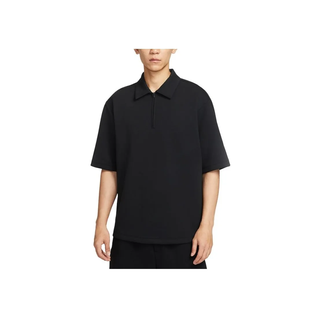 Nike Dri Fit Мужская Поло Черная