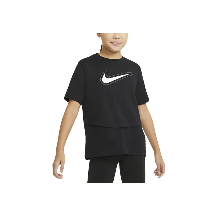 Nike Dri Fit T-Shirt Trophy Black Kids