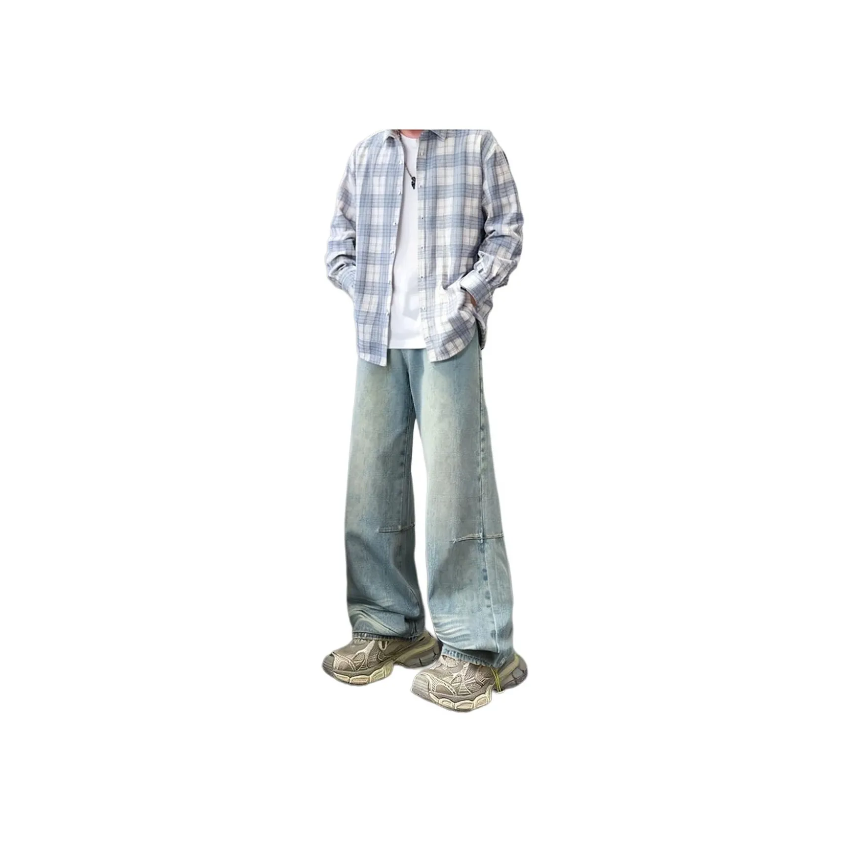 AYEA Jeans Unisex Ice Blue