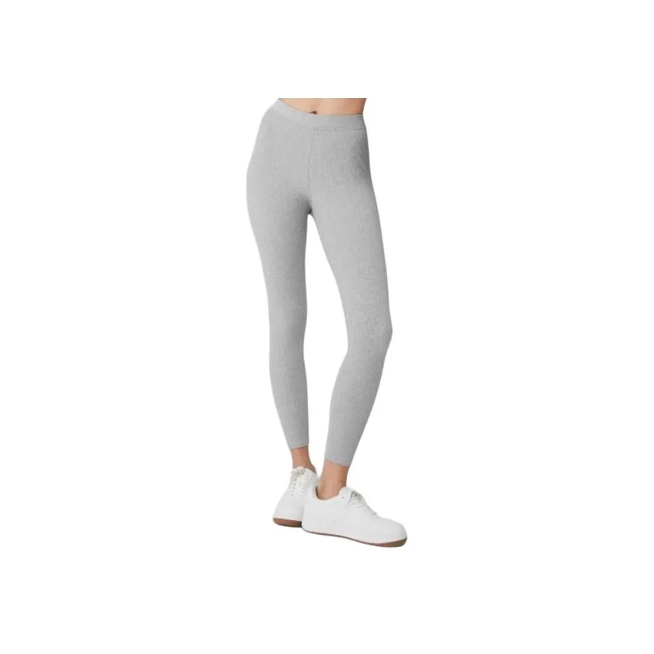 Alo Yoga Leggings Women's Mixed Gray/Athletic Heather Grey