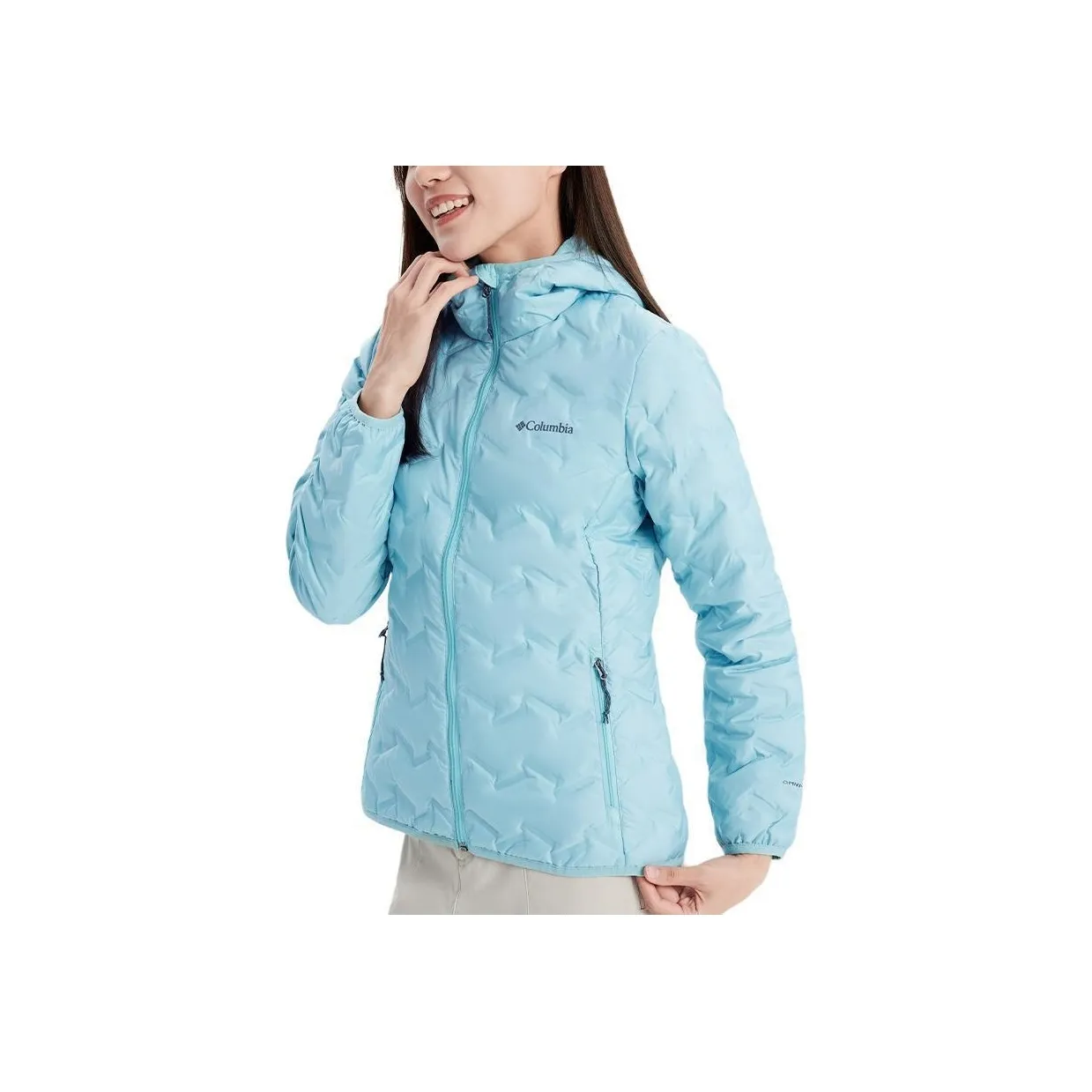Columbia Omni Heat Down Jacket Women's Light Blue