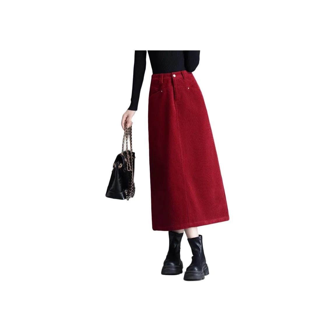 You Cow Me Pants Casual Long Skirts Women's