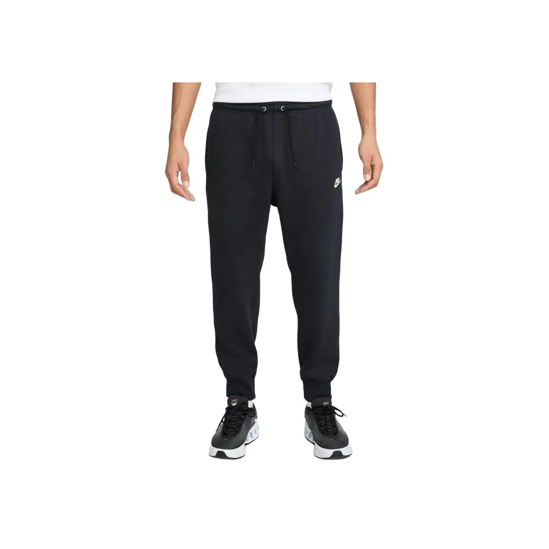 Nike Club FT Jogger Вязаные Тренировочные Штаны Мужские Черные