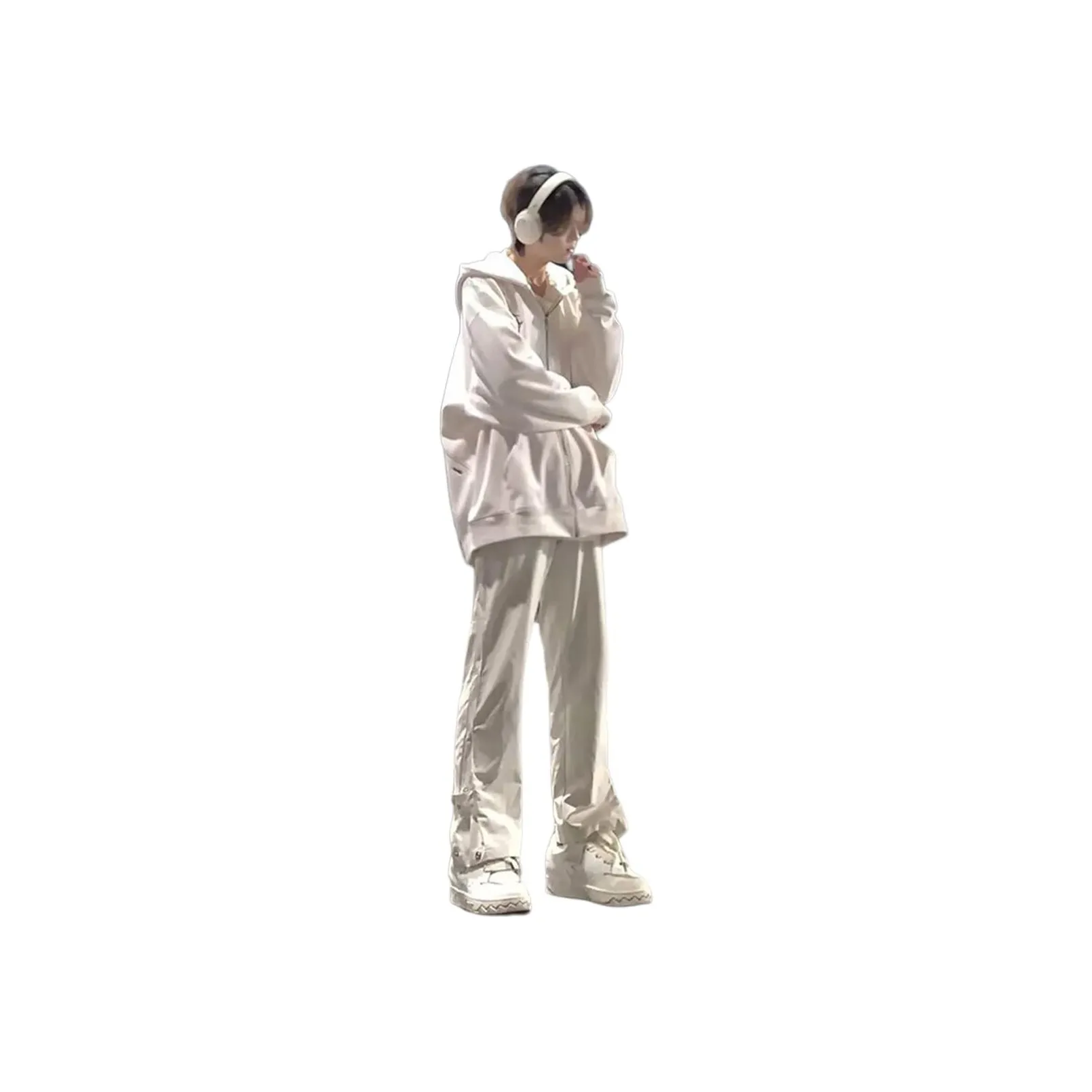 TUCANO Белые Унисекс Повседневные Штаны