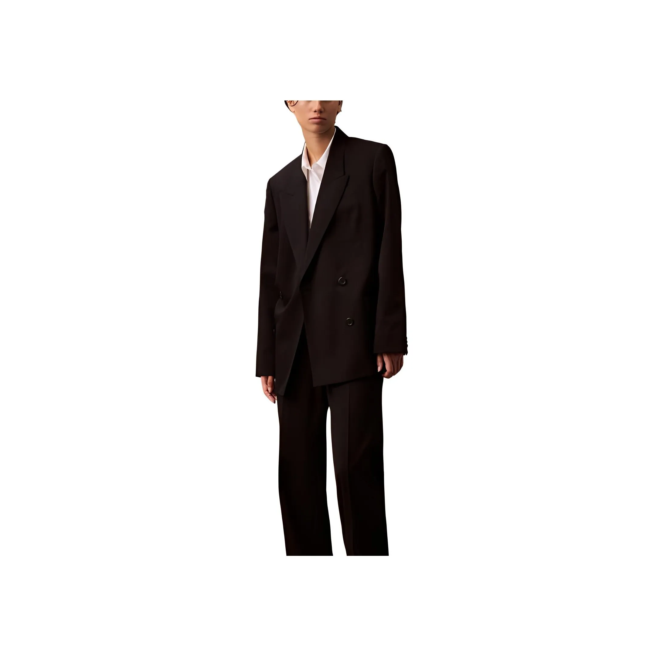 CALVIN KLEIN Business Suit Women's Black