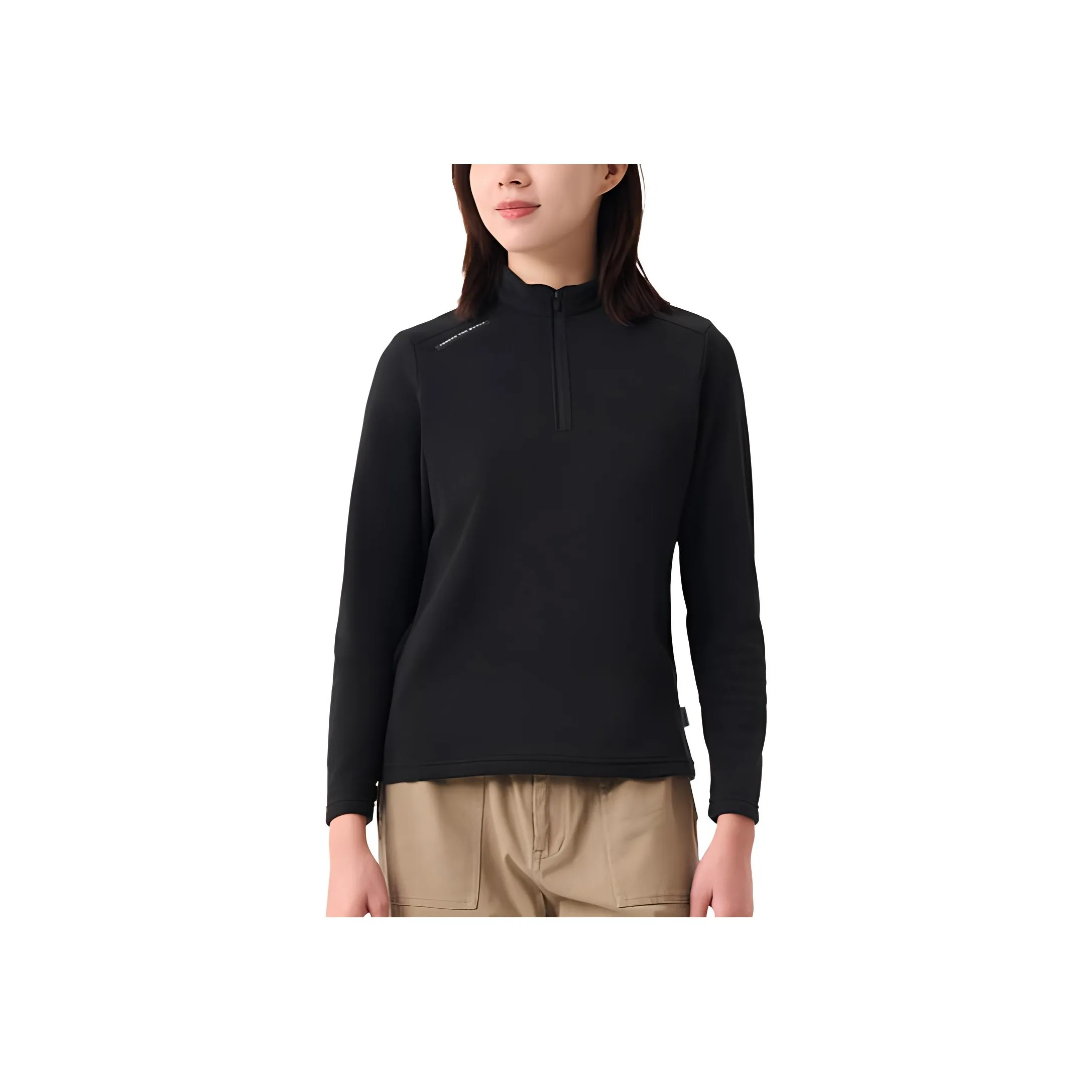 TOREAD Бархат Feel Пальто Женское Черное