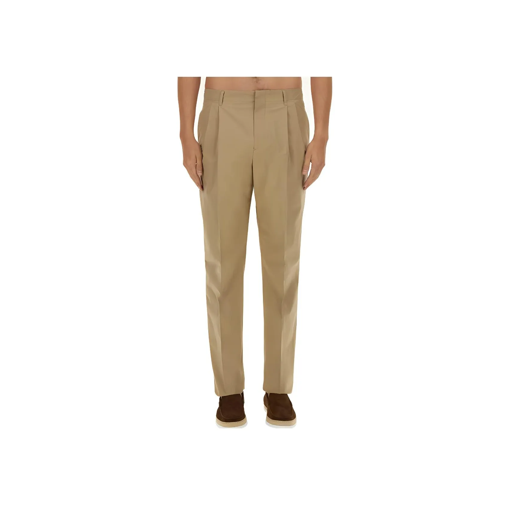 LARDINI Suit Trouser Men's Beige