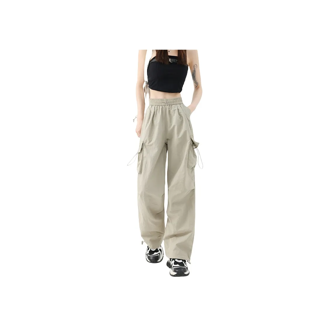 MADALLO Cargo Pants Summer Women's
