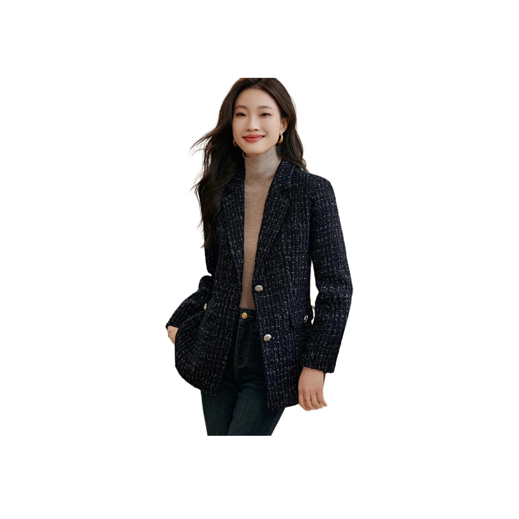 Mo Han Yi Mei Бизнес-костюм женский черный