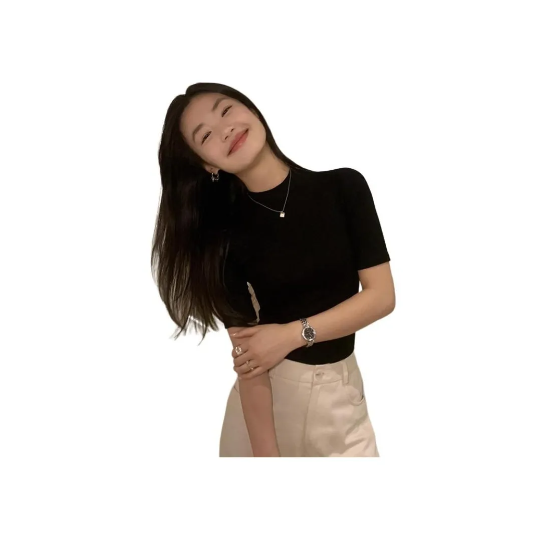 Puppytown Черные Женские T-рубашки