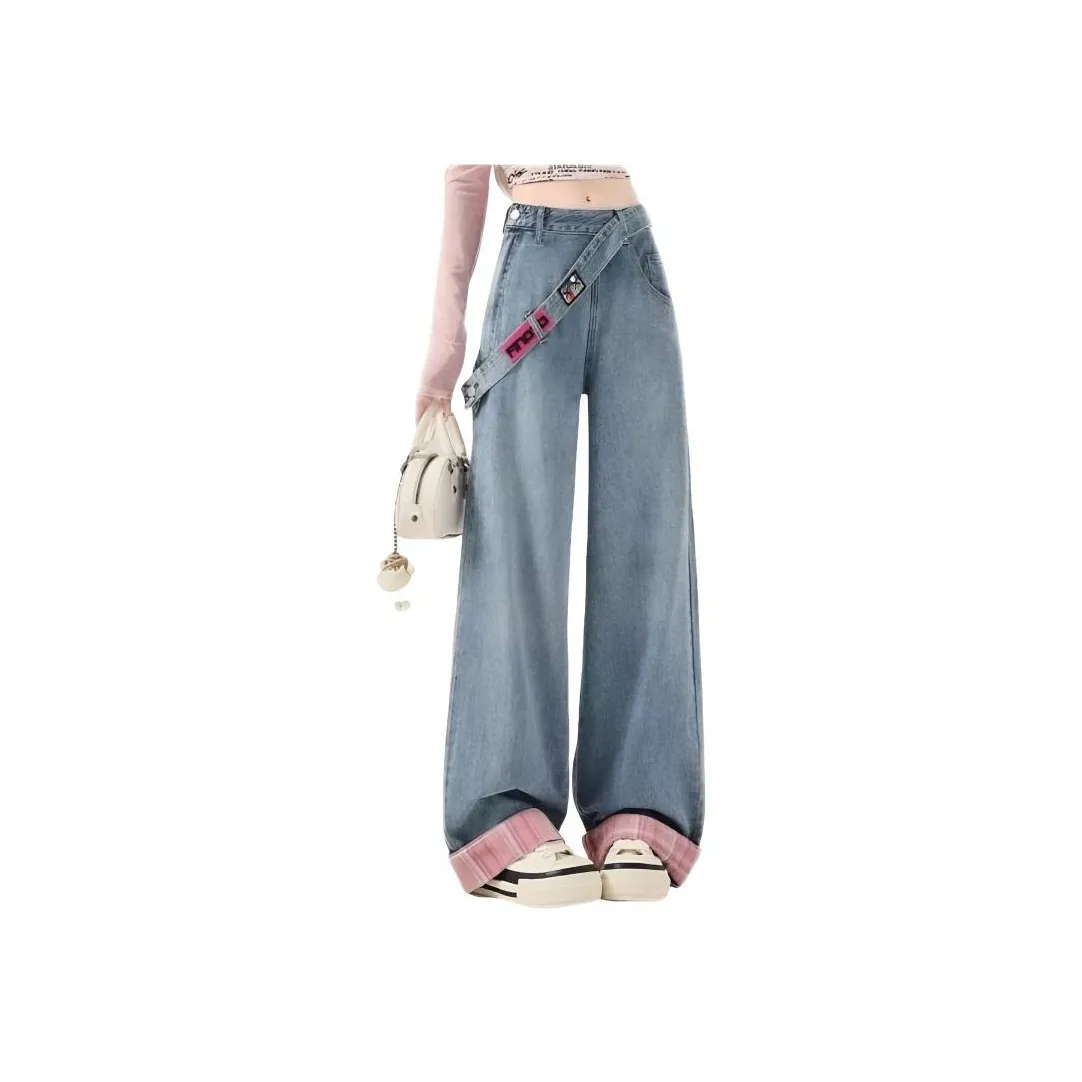 MUMUTU Светло-синие женские джинсы