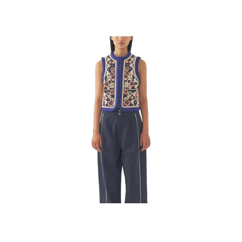 ANTIK BATIK Морской синий Женские жилеты