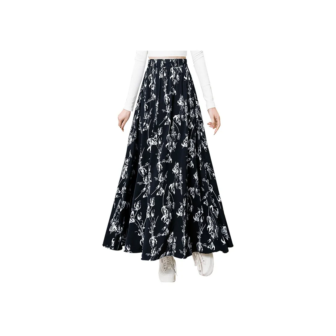 Cypress House Повседневный Длинный Юбка Женские