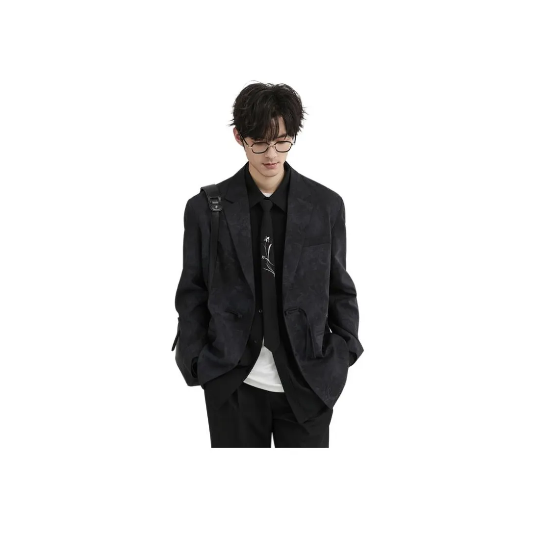 EARL JOEL Business Suit Men's Ink Black