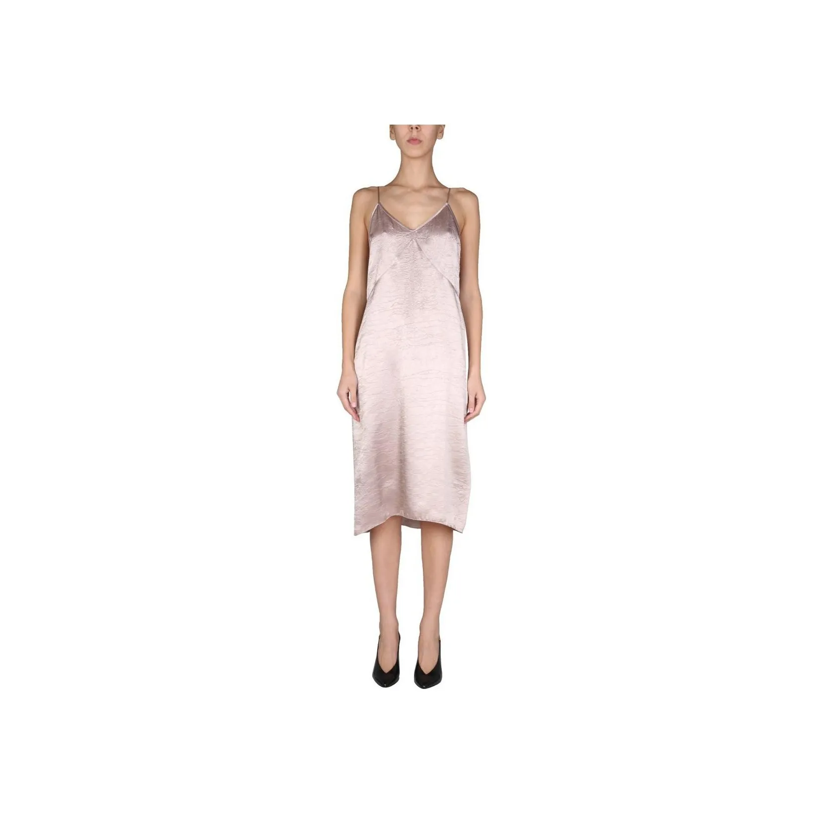 Dsquared2 Undervest V Neck Midi Dress