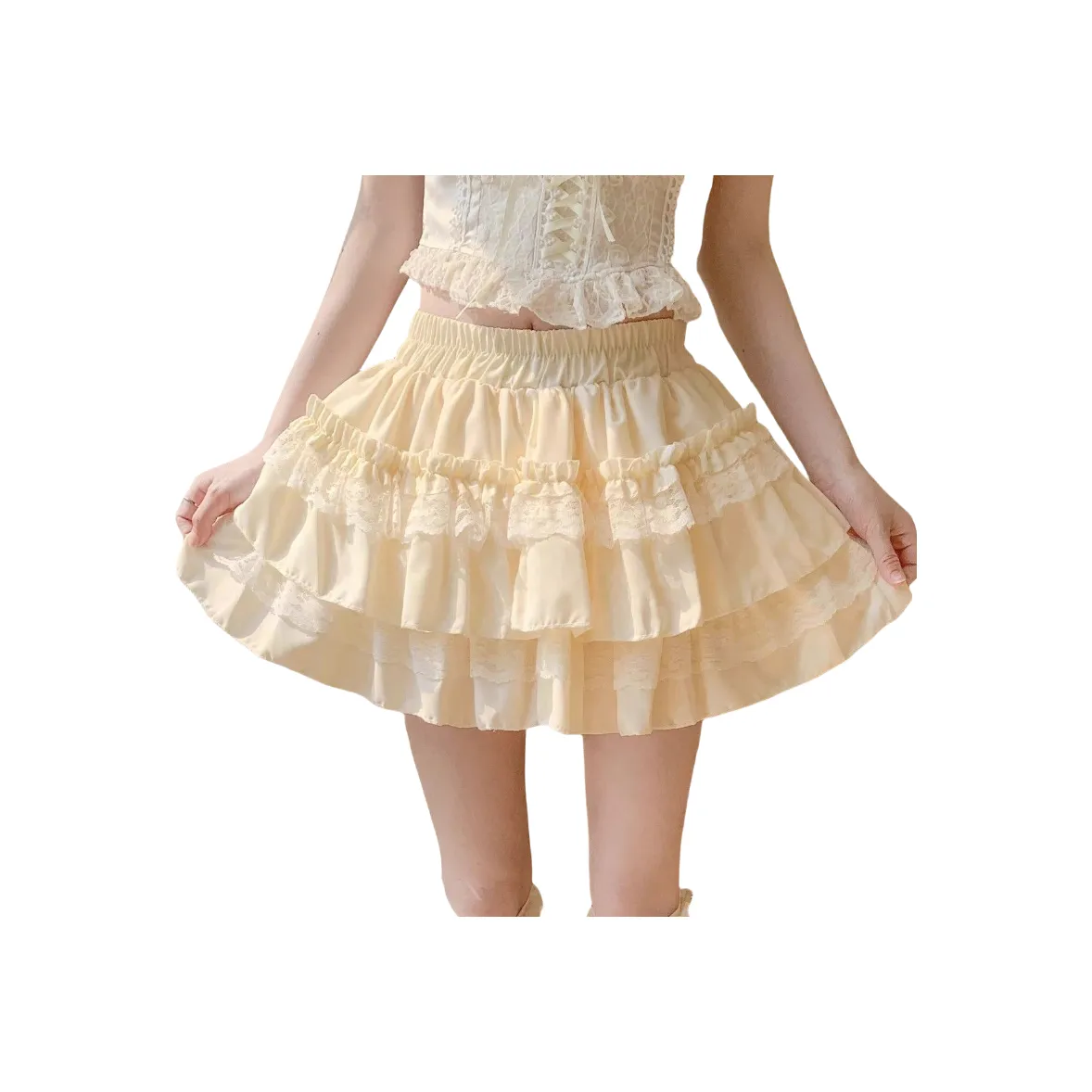 Cotton Gene Повседневные короткие юбки для женщин